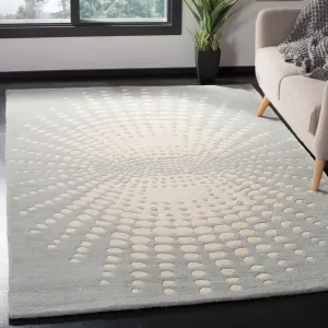 SAFAVIEH Handmade Soho Lyra Abstract Burst N.Z. Wool Rug