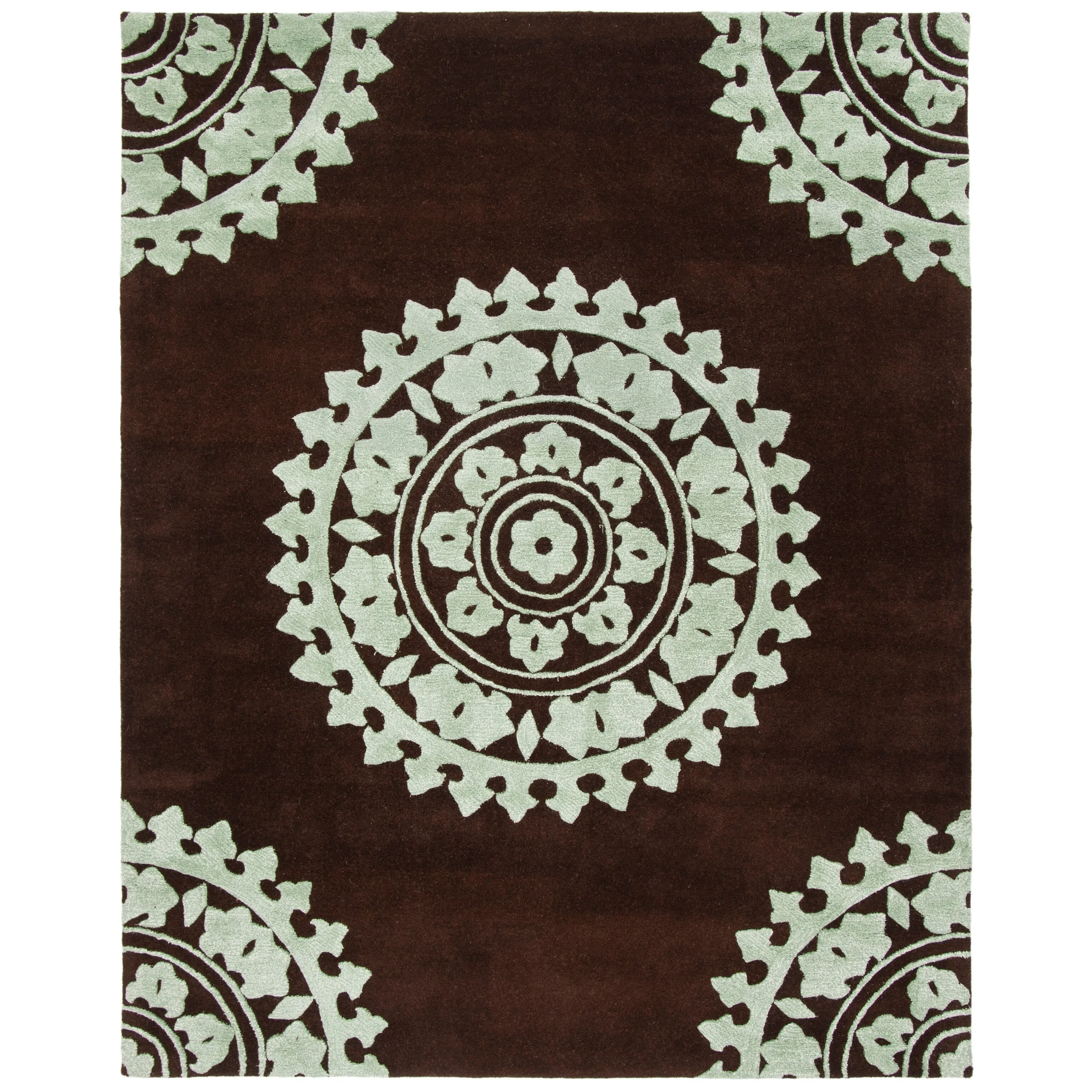 SAFAVIEH Handmade Soho Paola Medallion N.Z. Wool Rug