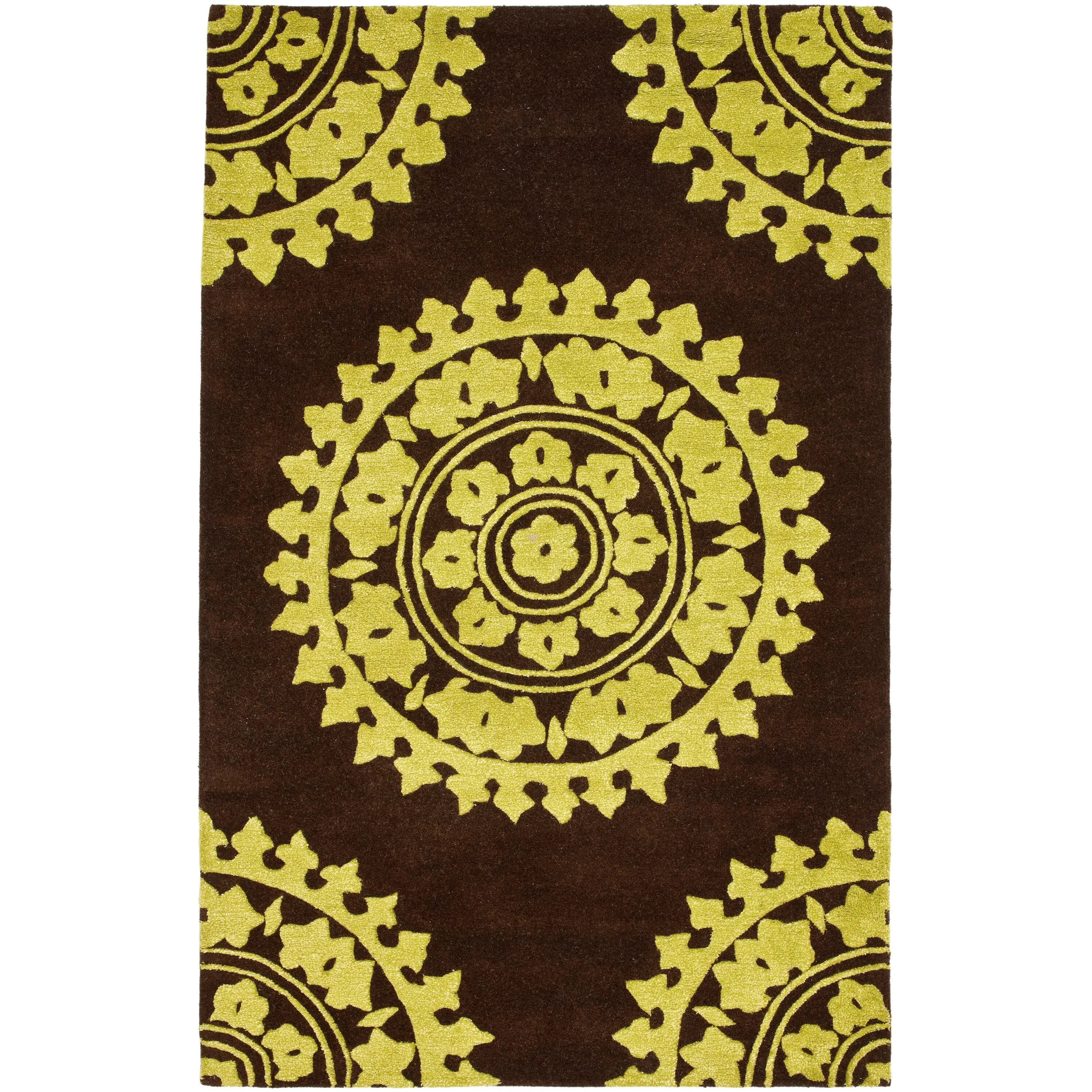 SAFAVIEH Handmade Soho Paola Medallion N.Z. Wool Rug