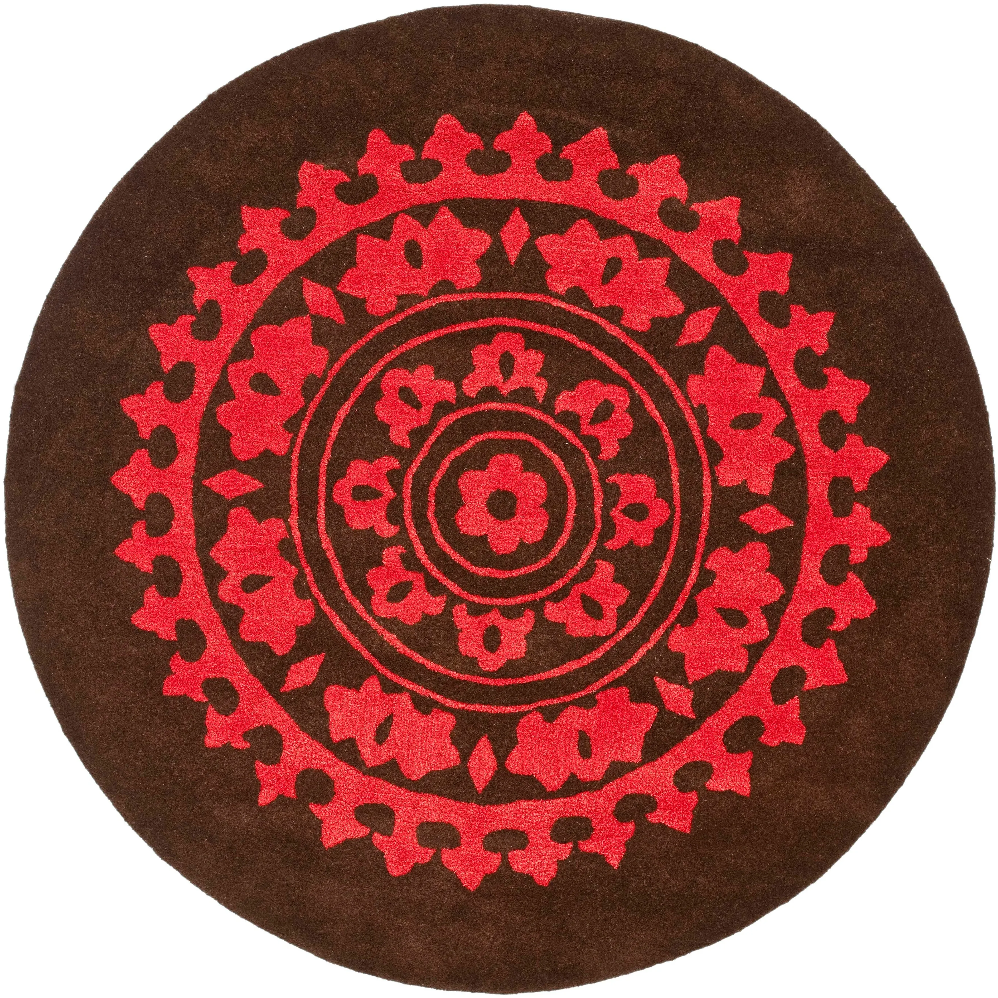 SAFAVIEH Handmade Soho Paola Medallion N.Z. Wool Rug