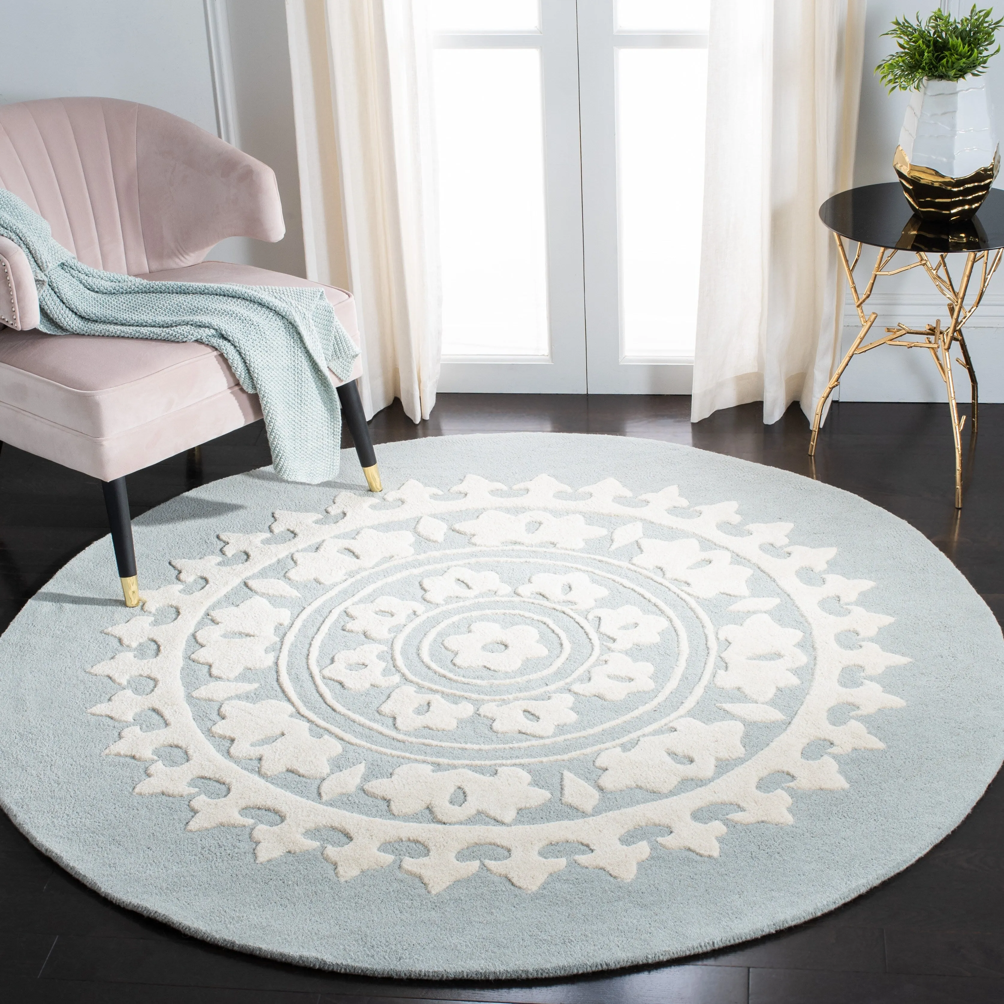 SAFAVIEH Handmade Soho Paola Medallion N.Z. Wool Rug