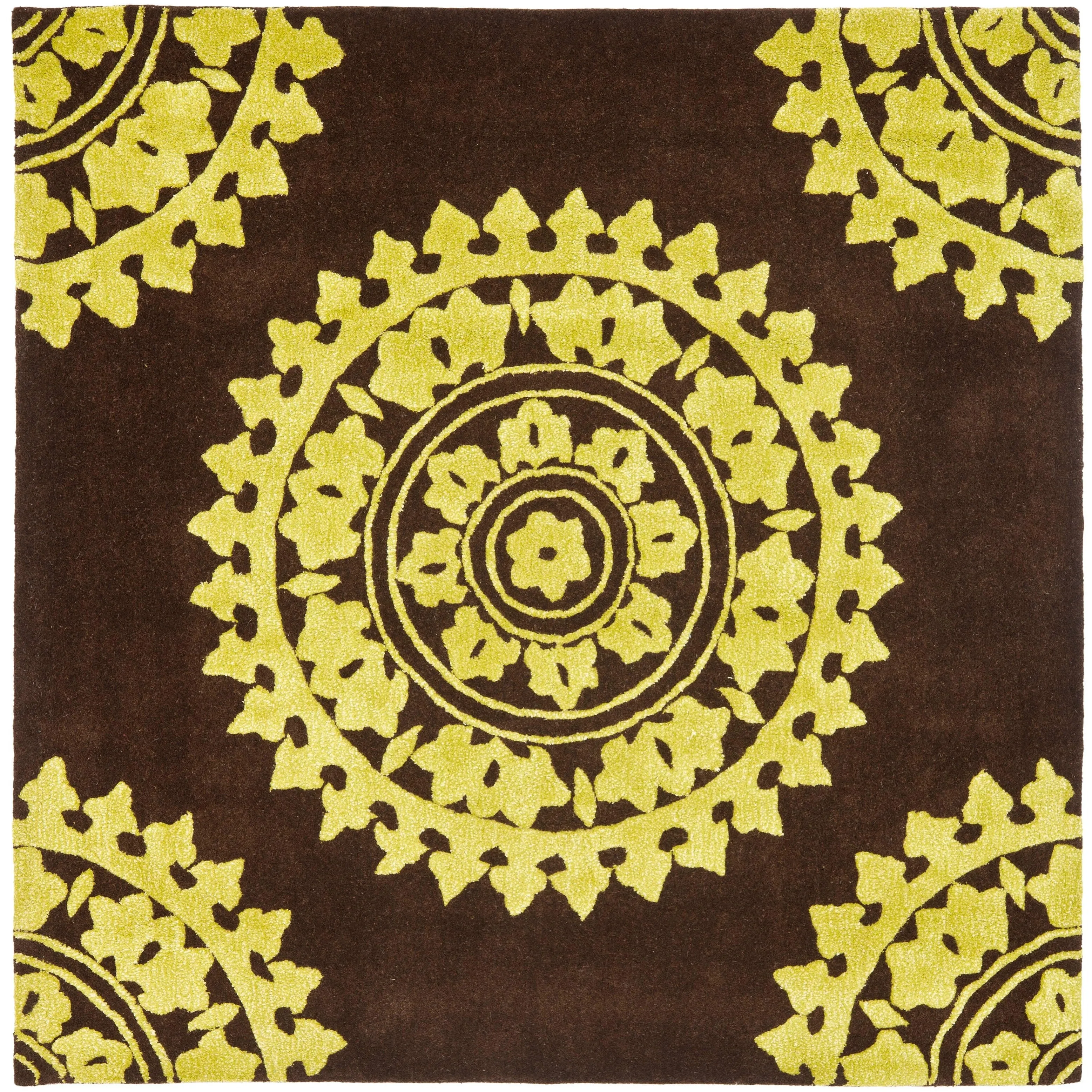SAFAVIEH Handmade Soho Paola Medallion N.Z. Wool Rug
