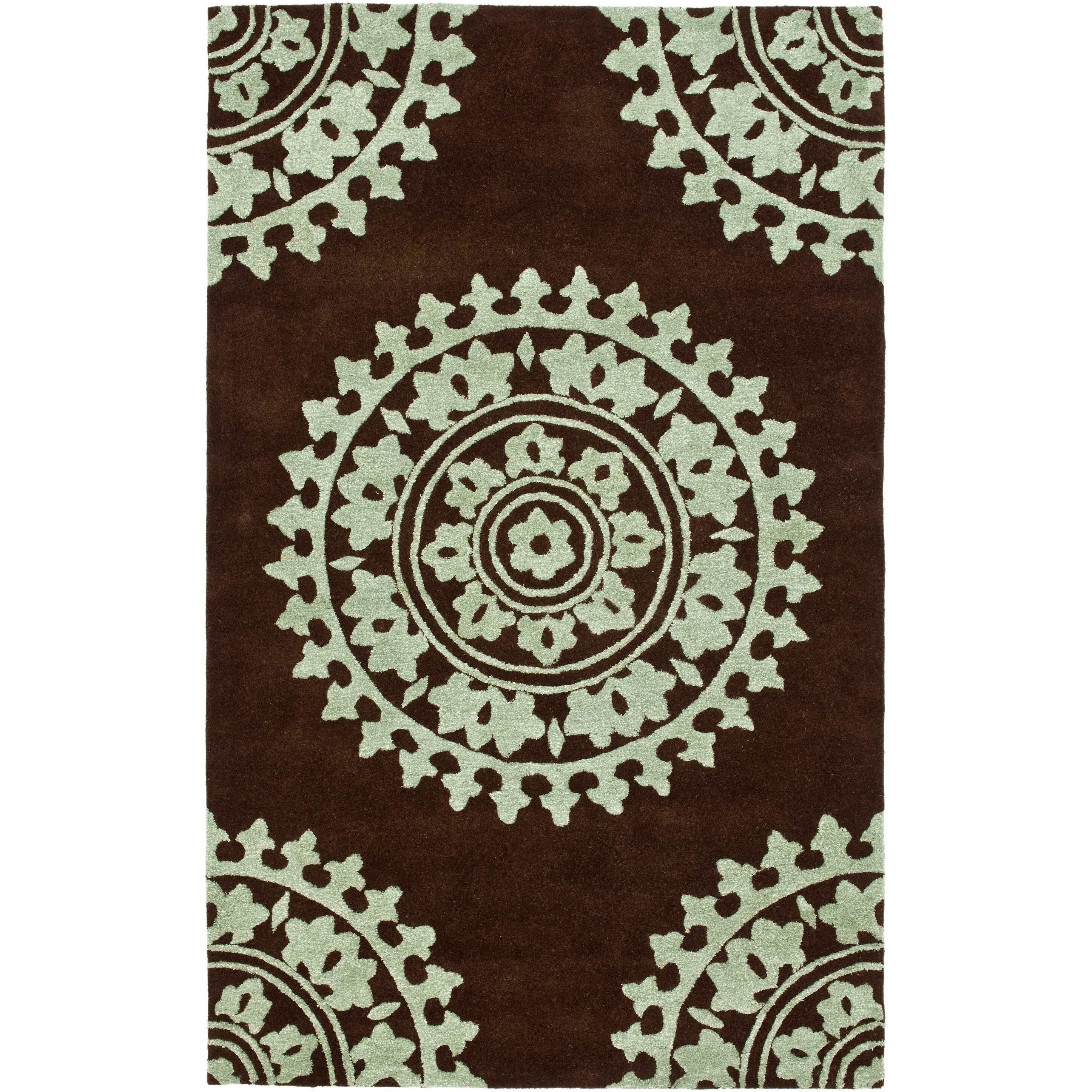 SAFAVIEH Handmade Soho Paola Medallion N.Z. Wool Rug