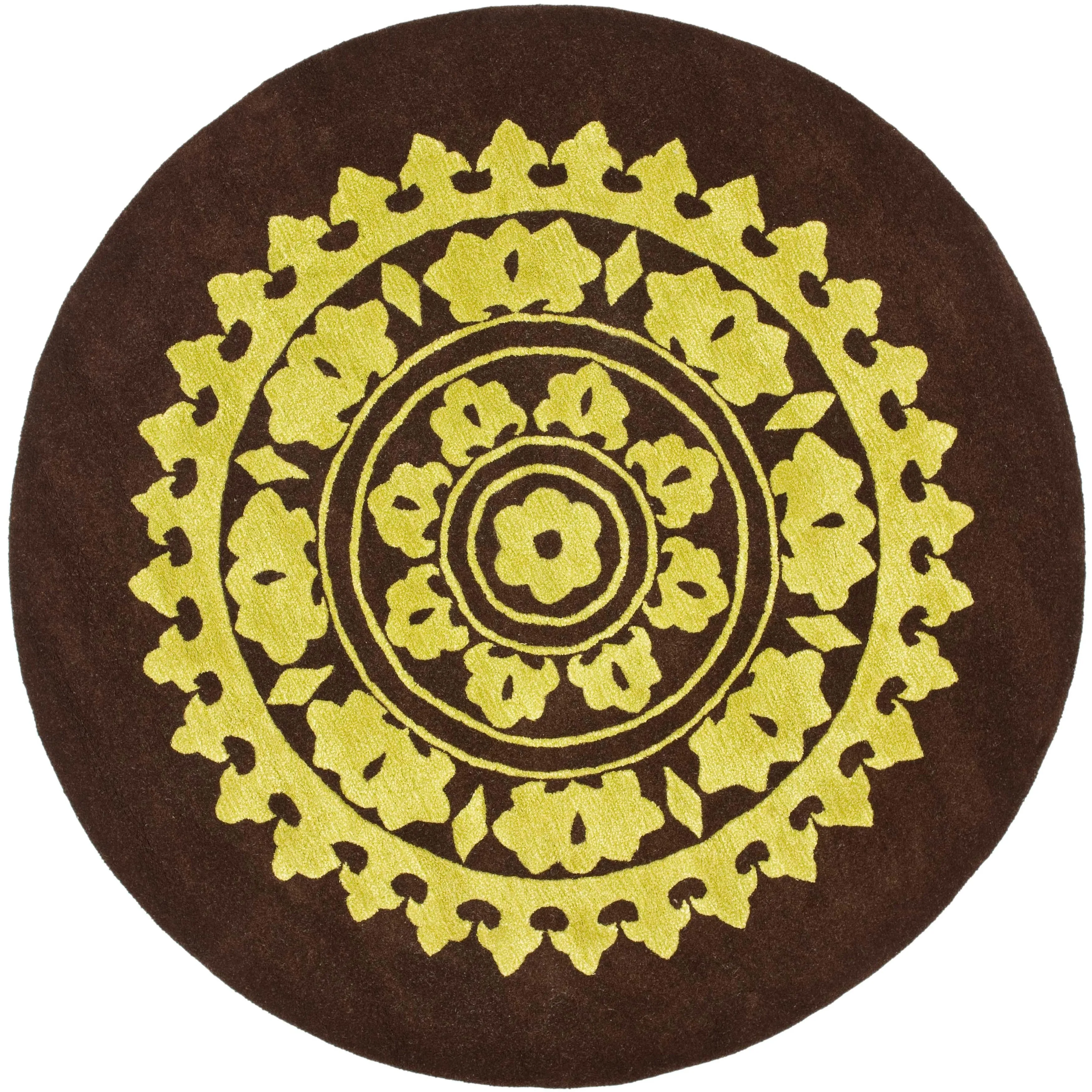 SAFAVIEH Handmade Soho Paola Medallion N.Z. Wool Rug