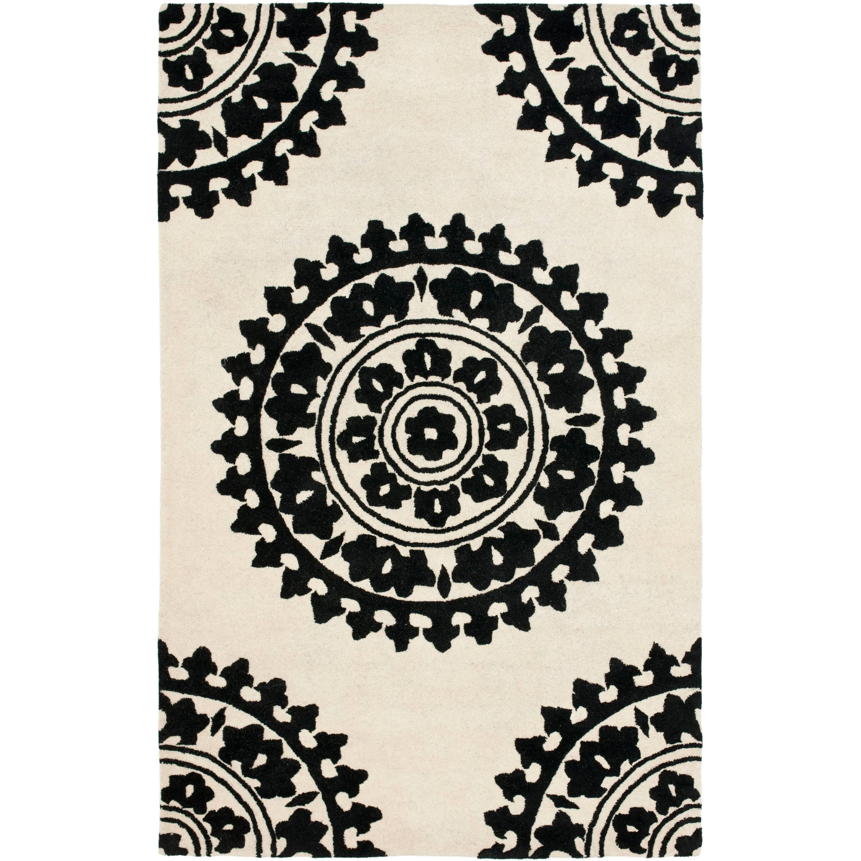 SAFAVIEH Handmade Soho Paola Medallion N.Z. Wool Rug