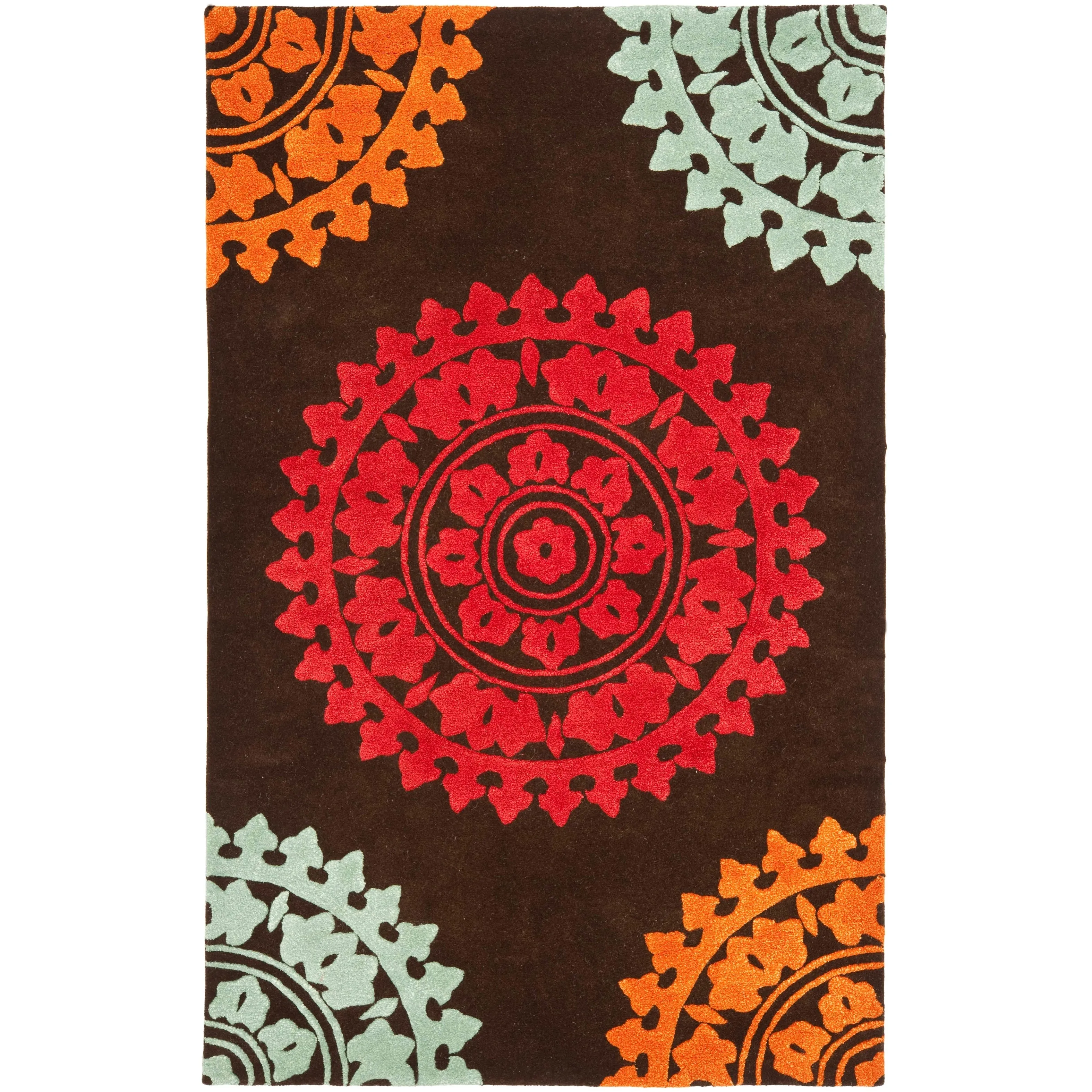 SAFAVIEH Handmade Soho Paola Medallion N.Z. Wool Rug