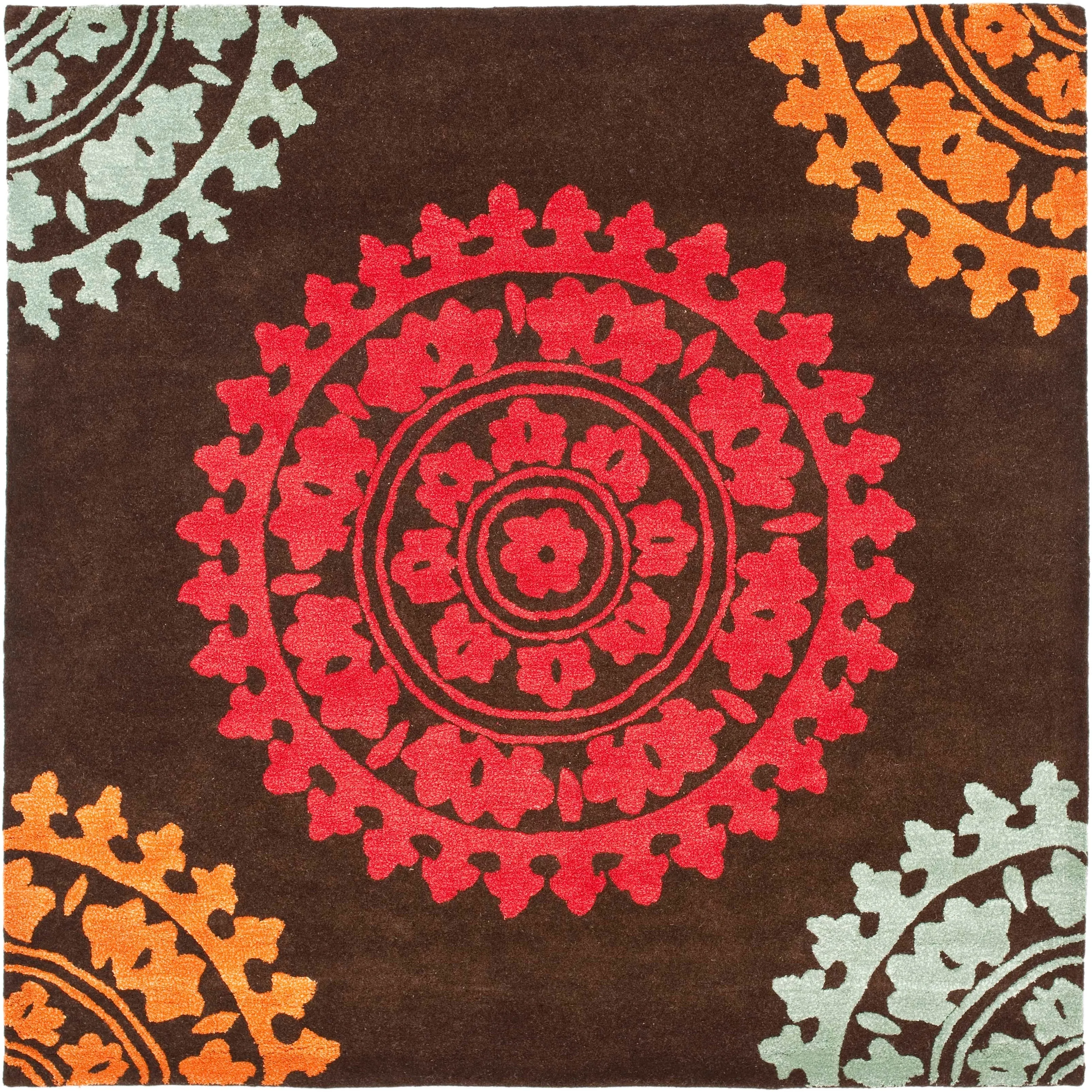 SAFAVIEH Handmade Soho Paola Medallion N.Z. Wool Rug