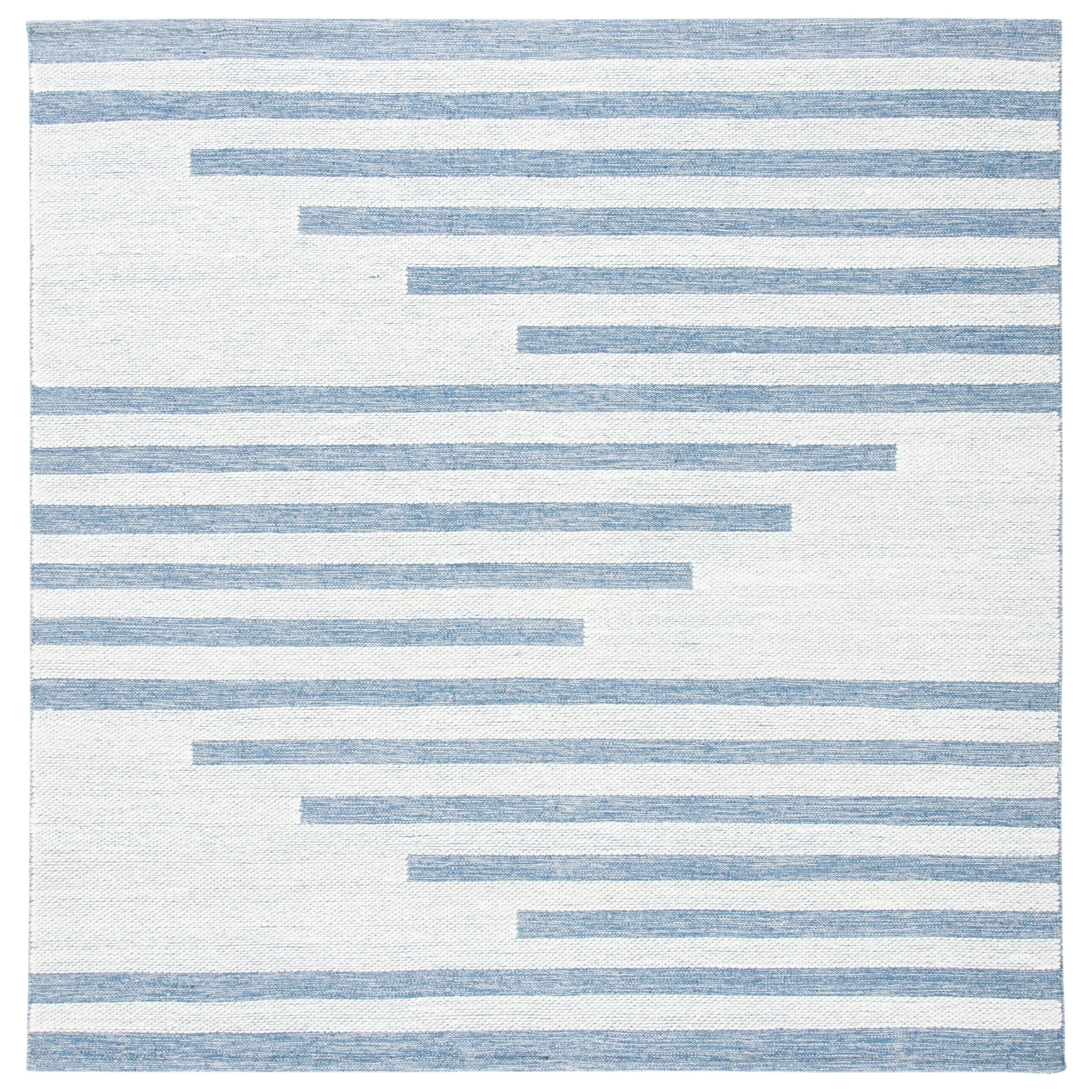 SAFAVIEH Handmade Striped Kilim Shawnte Modern Cotton Rug