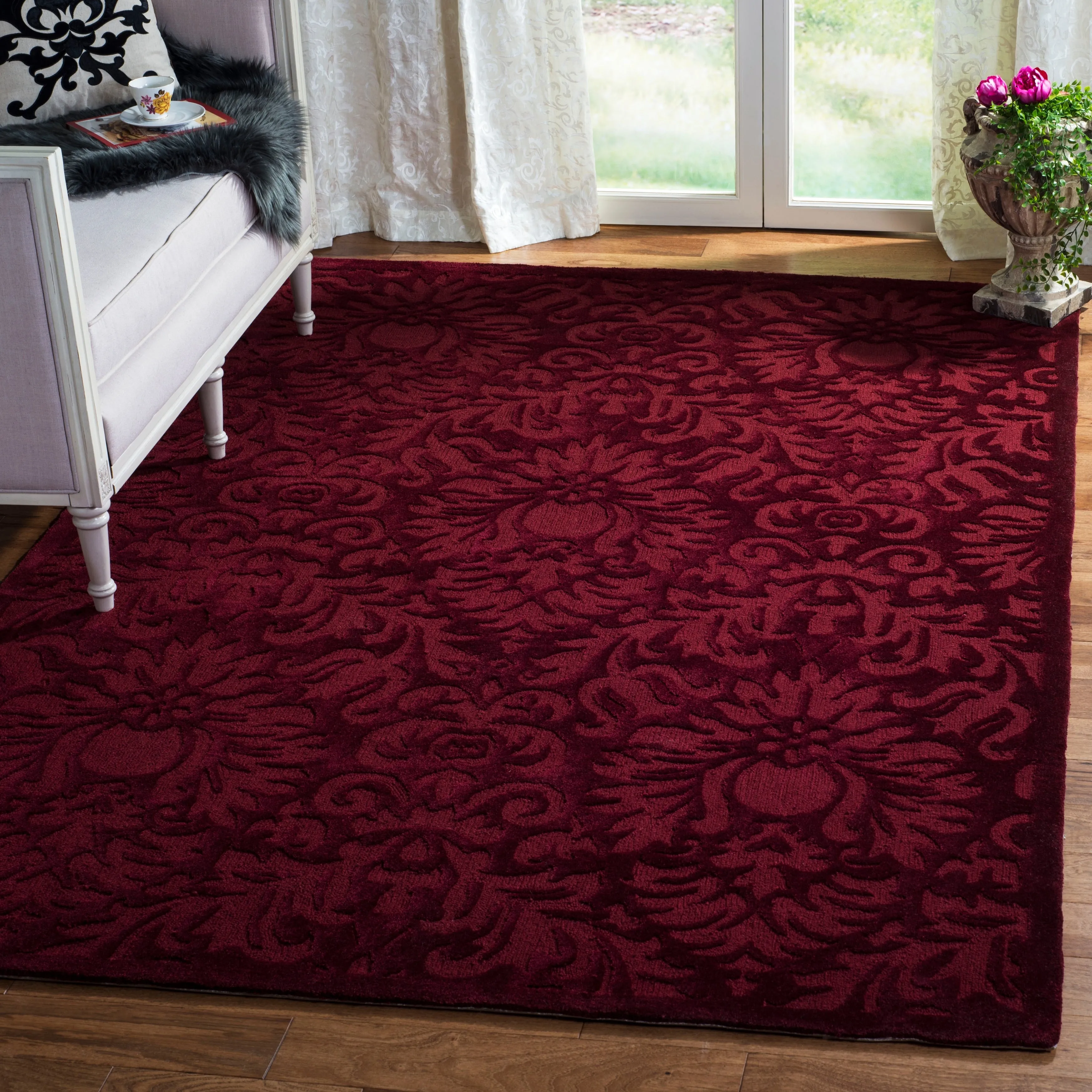 SAFAVIEH Handmade Total Performance Steven Traditional Oriental Rug