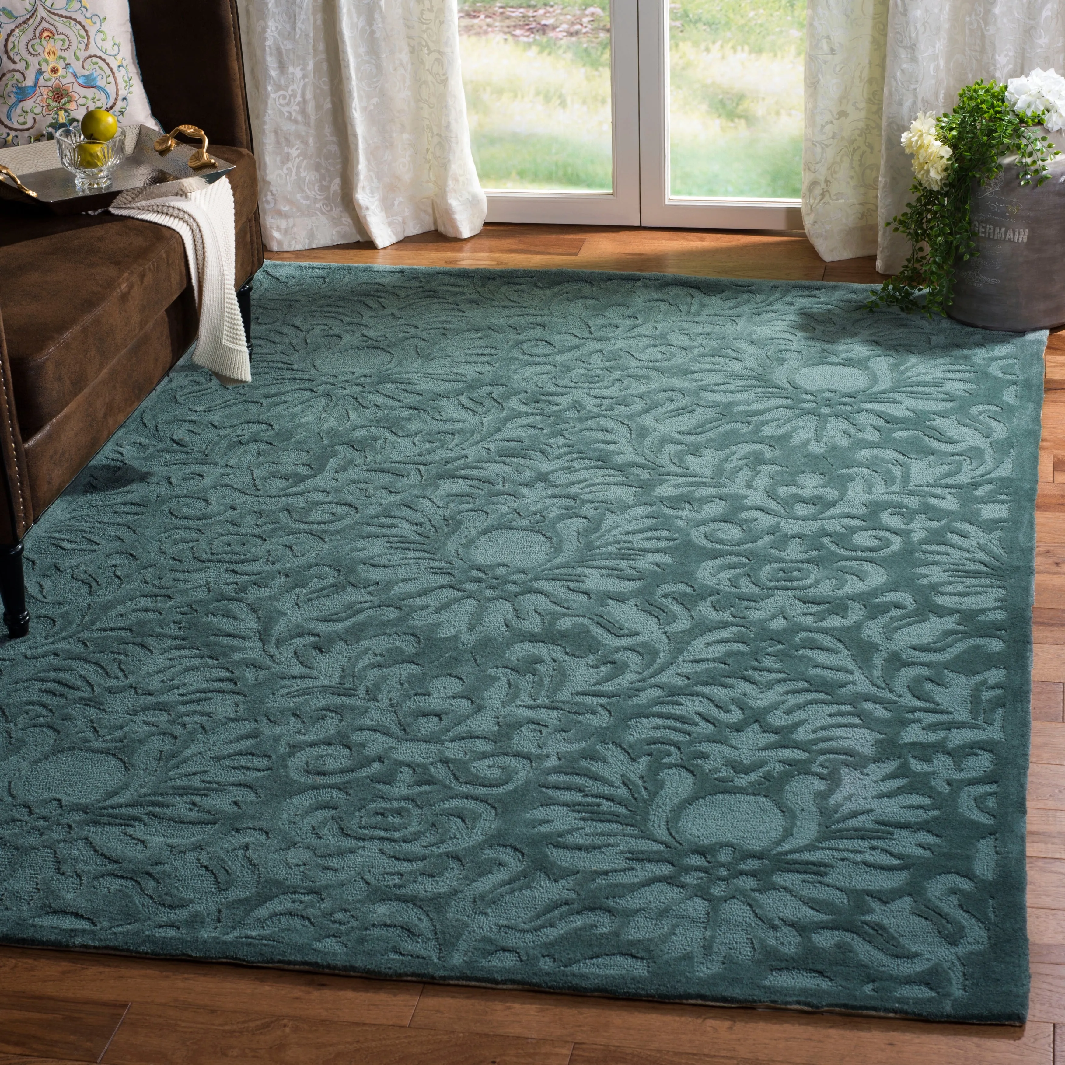 SAFAVIEH Handmade Total Performance Steven Traditional Oriental Rug
