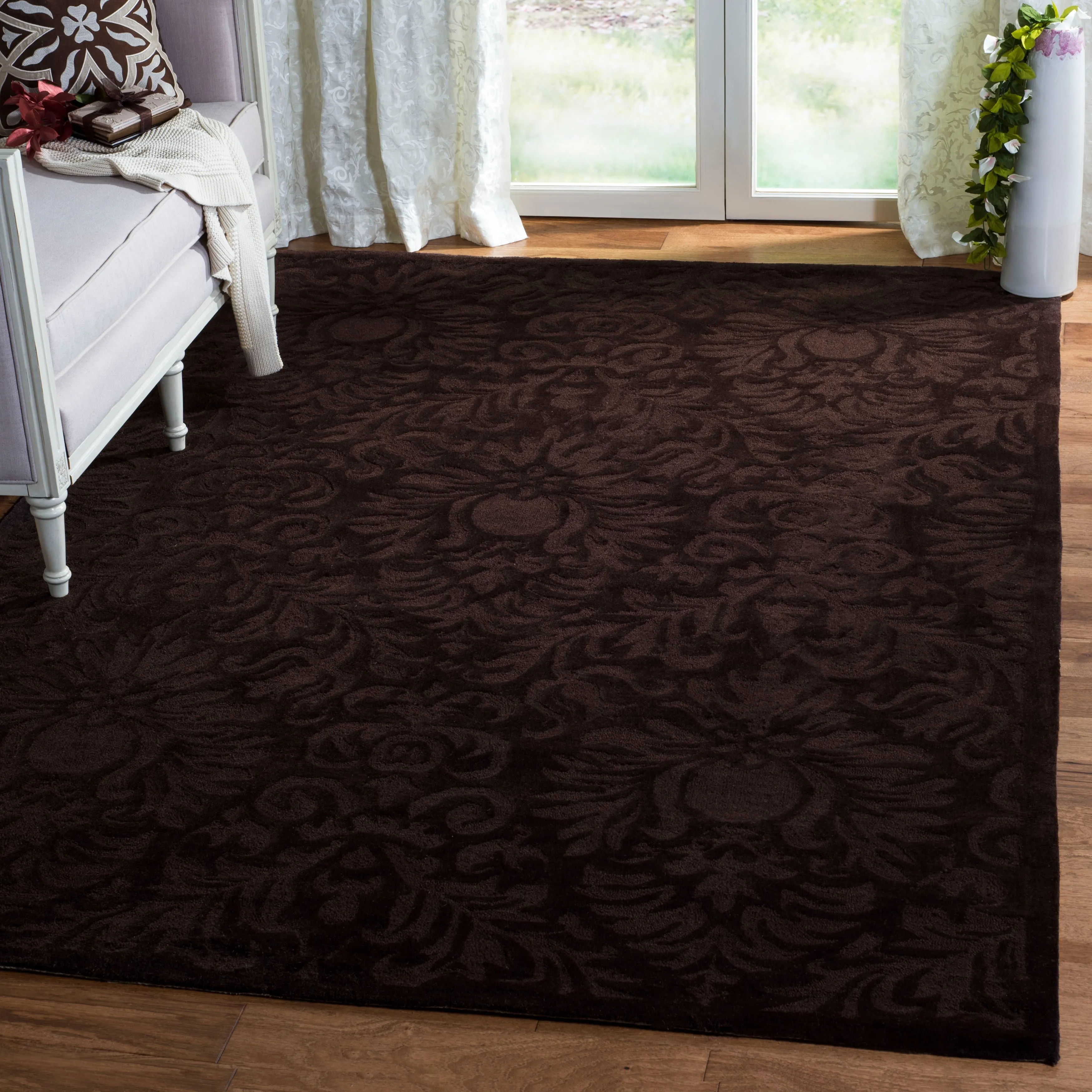 SAFAVIEH Handmade Total Performance Steven Traditional Oriental Rug