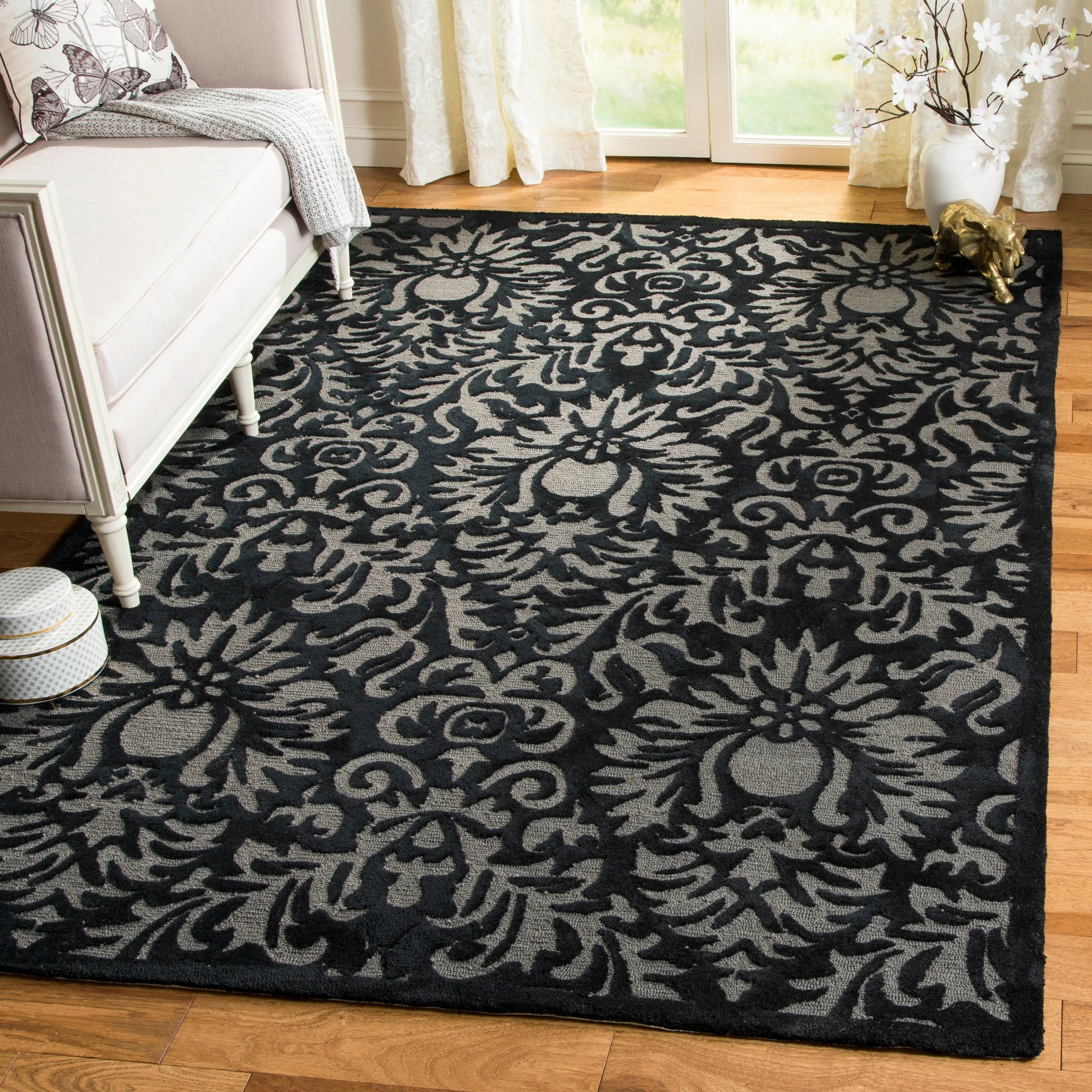 SAFAVIEH Handmade Total Performance Steven Traditional Oriental Rug