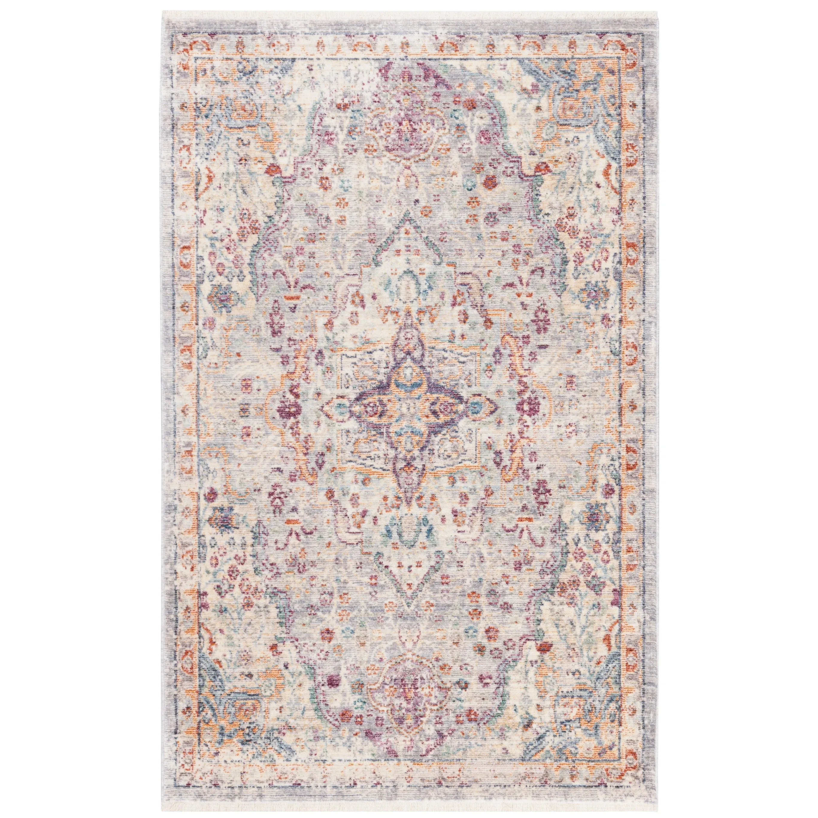 SAFAVIEH Illusion Danette Vintage Boho Oriental Viscose Rug with