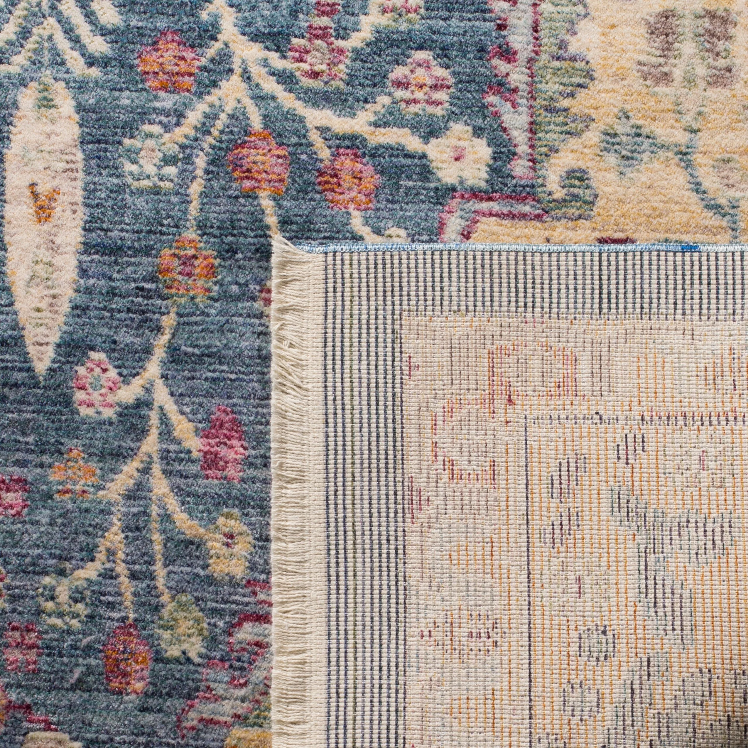 SAFAVIEH Illusion Danette Vintage Boho Oriental Viscose Rug with