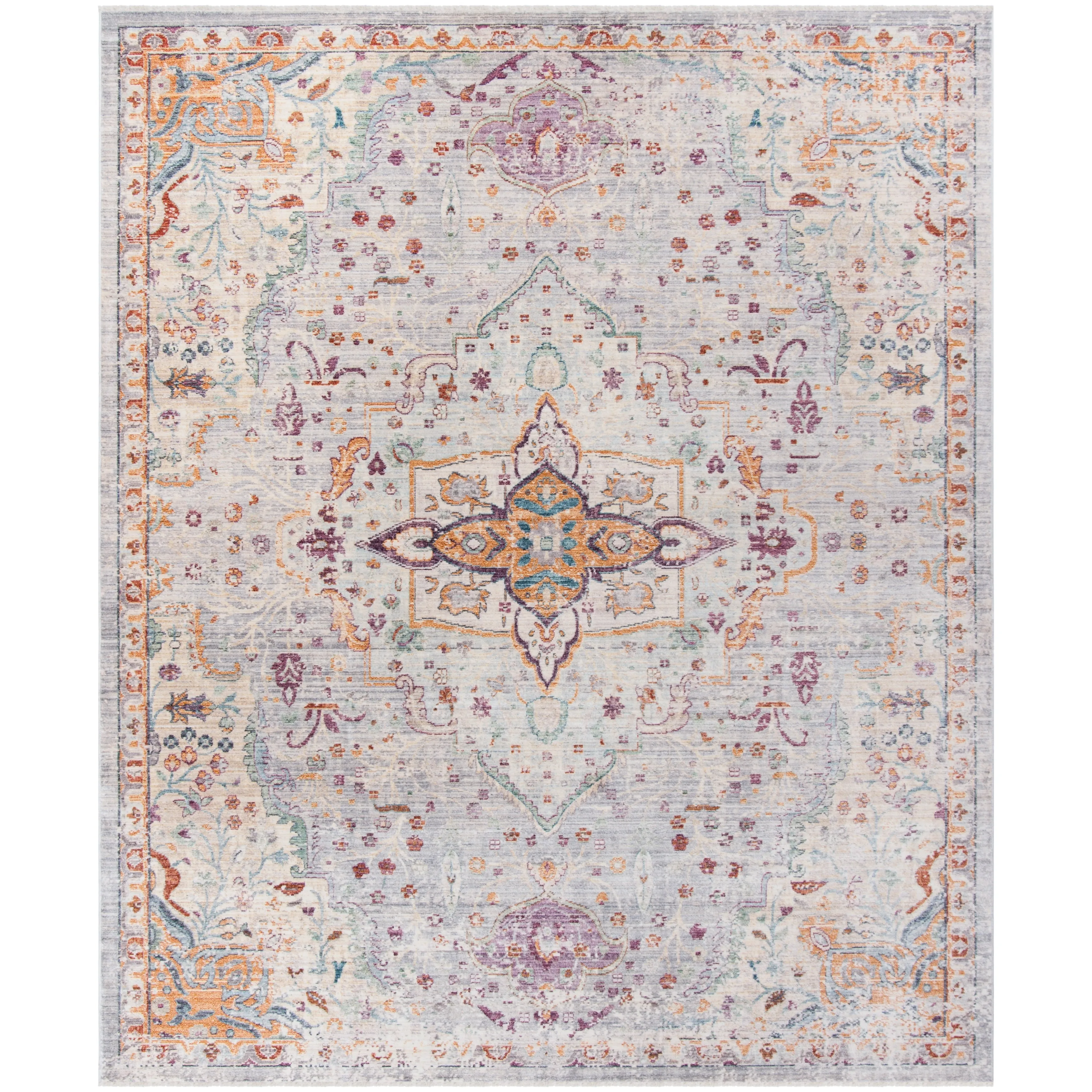 SAFAVIEH Illusion Danette Vintage Boho Oriental Viscose Rug with