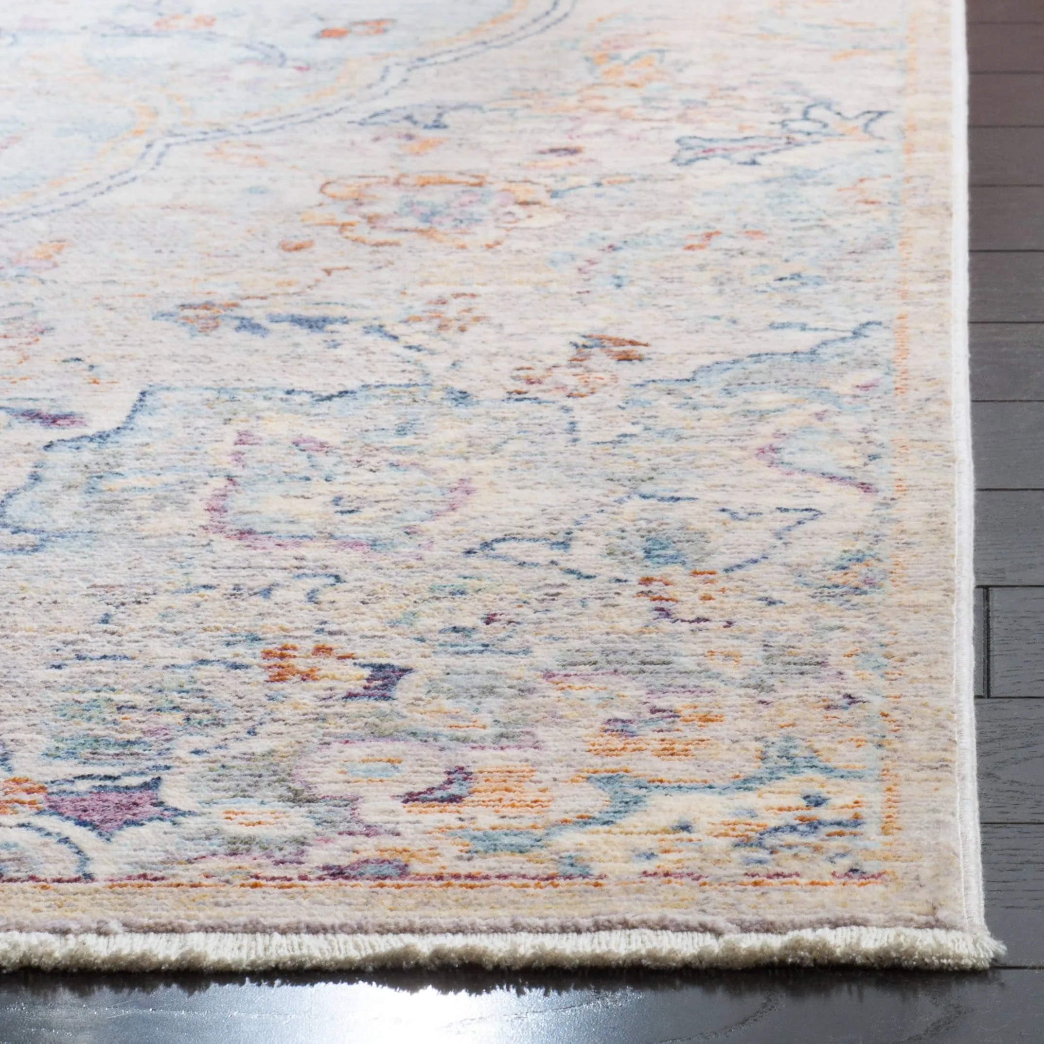 SAFAVIEH Illusion Tricia Vintage Boho Oriental Viscose Medallion Rug