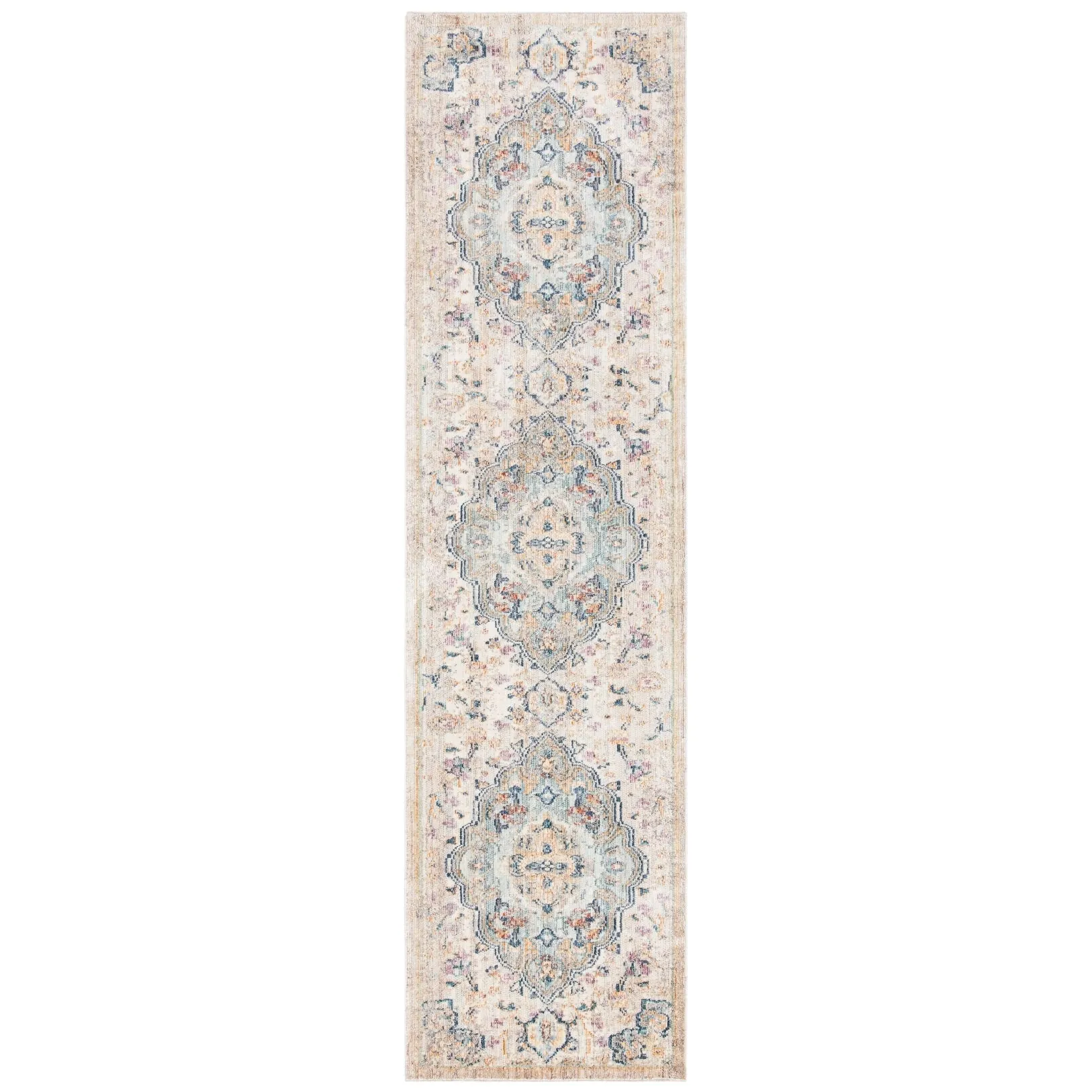 SAFAVIEH Illusion Tricia Vintage Boho Oriental Viscose Medallion Rug