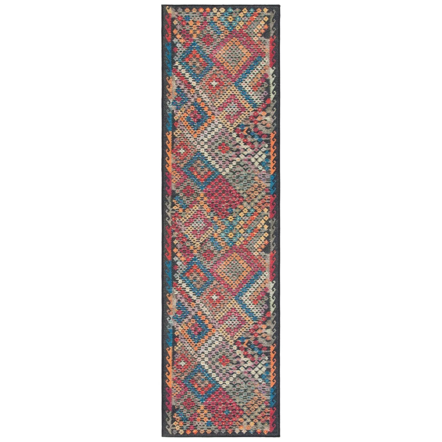 SAFAVIEH Journey Machine Washable Slip Resistant Deena Boho Tribal
