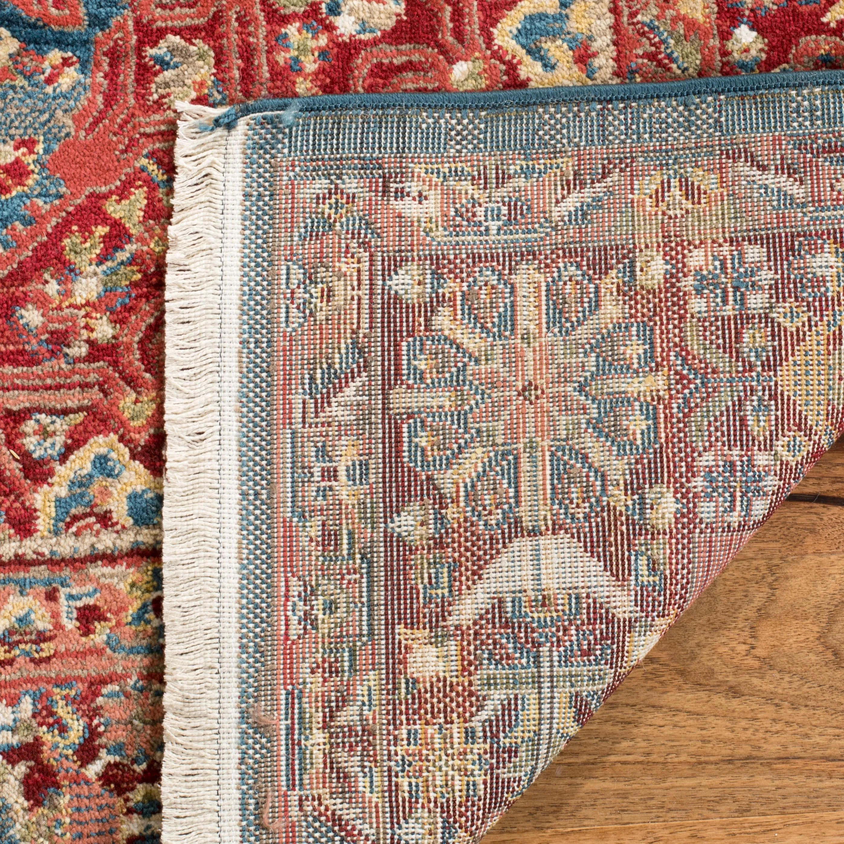 SAFAVIEH Kashan Marybeth Oriental Rug with Fringe