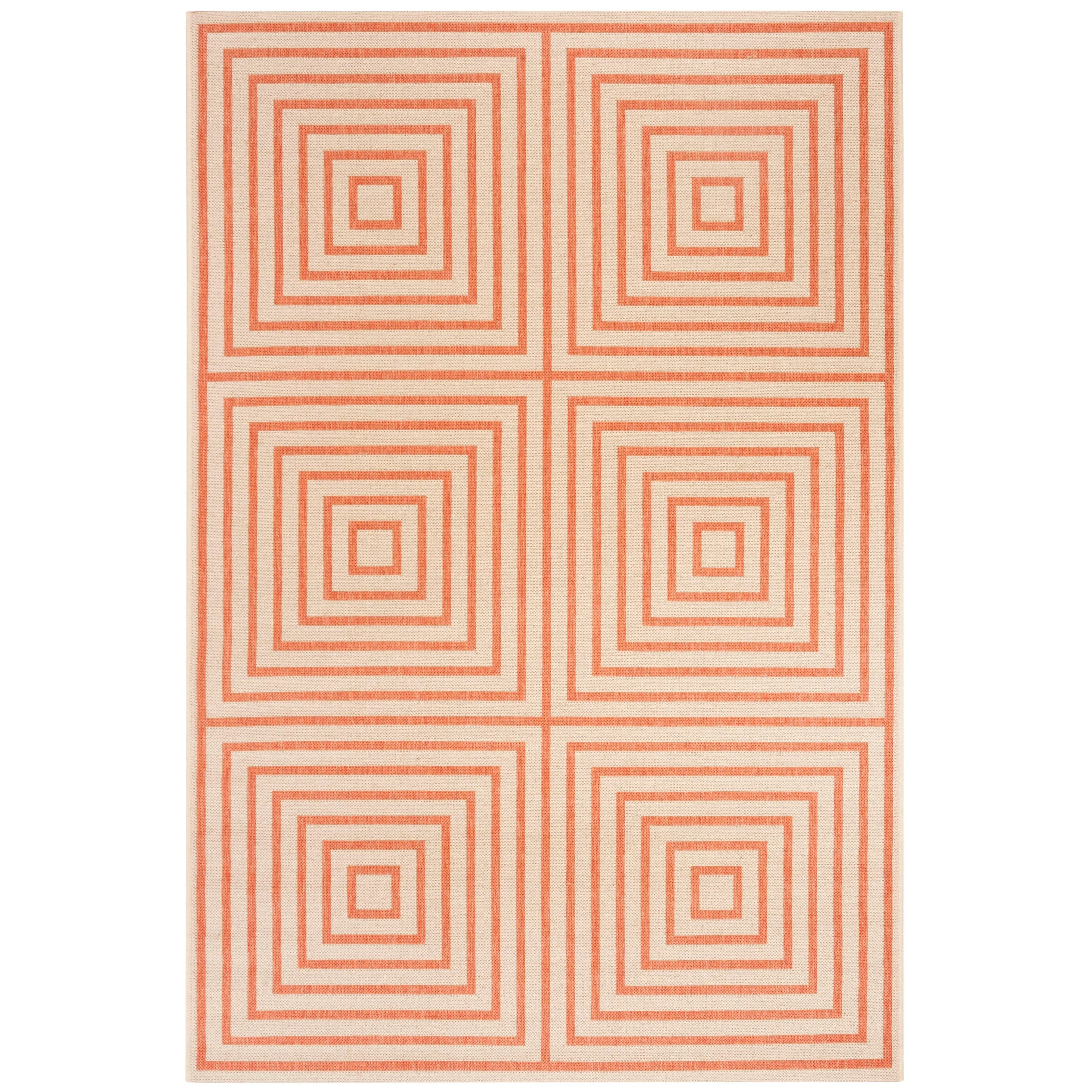 SAFAVIEH Linden Loris Indoor/ Outdoor Waterproof Patio Backyard Rug