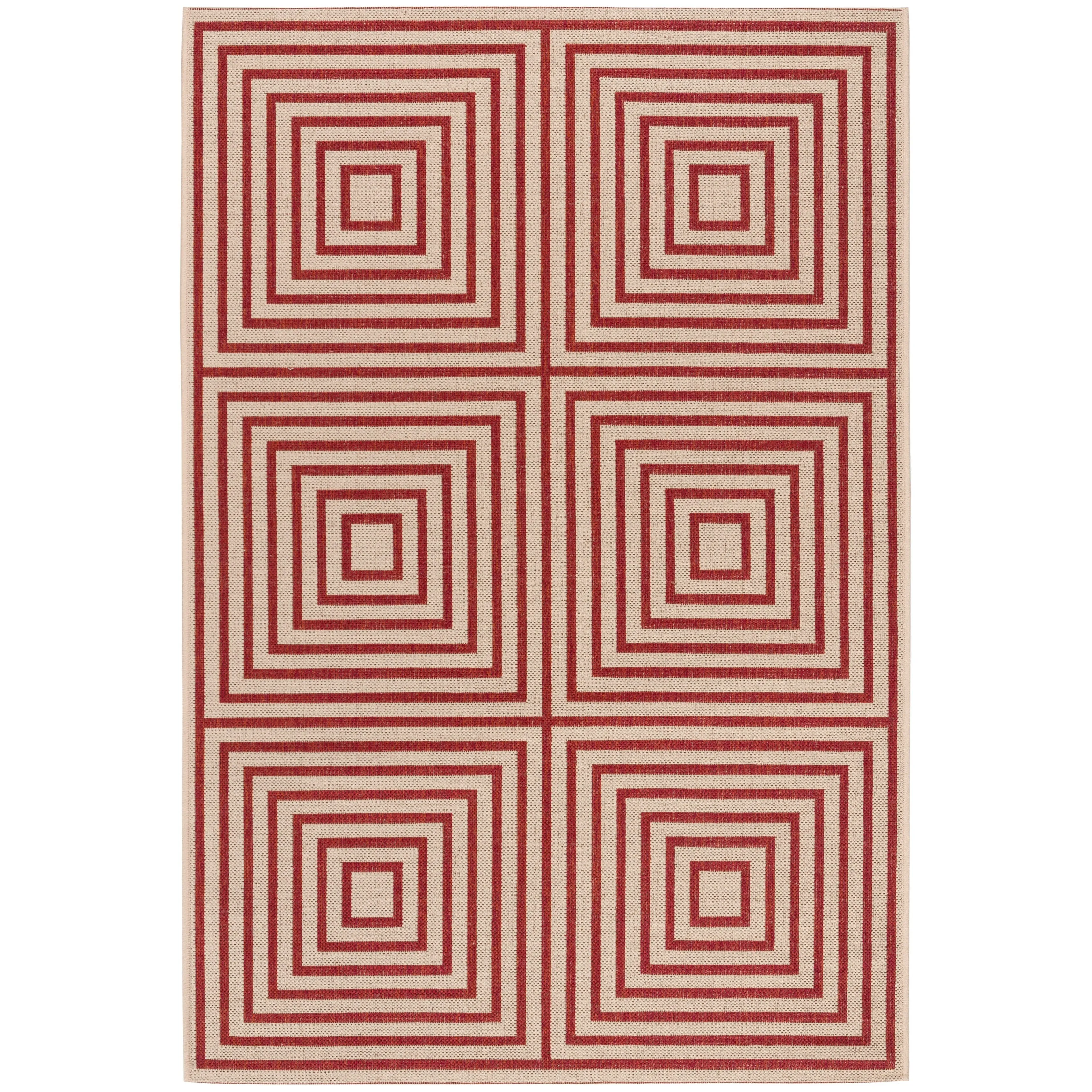 SAFAVIEH Linden Loris Indoor/ Outdoor Waterproof Patio Backyard Rug