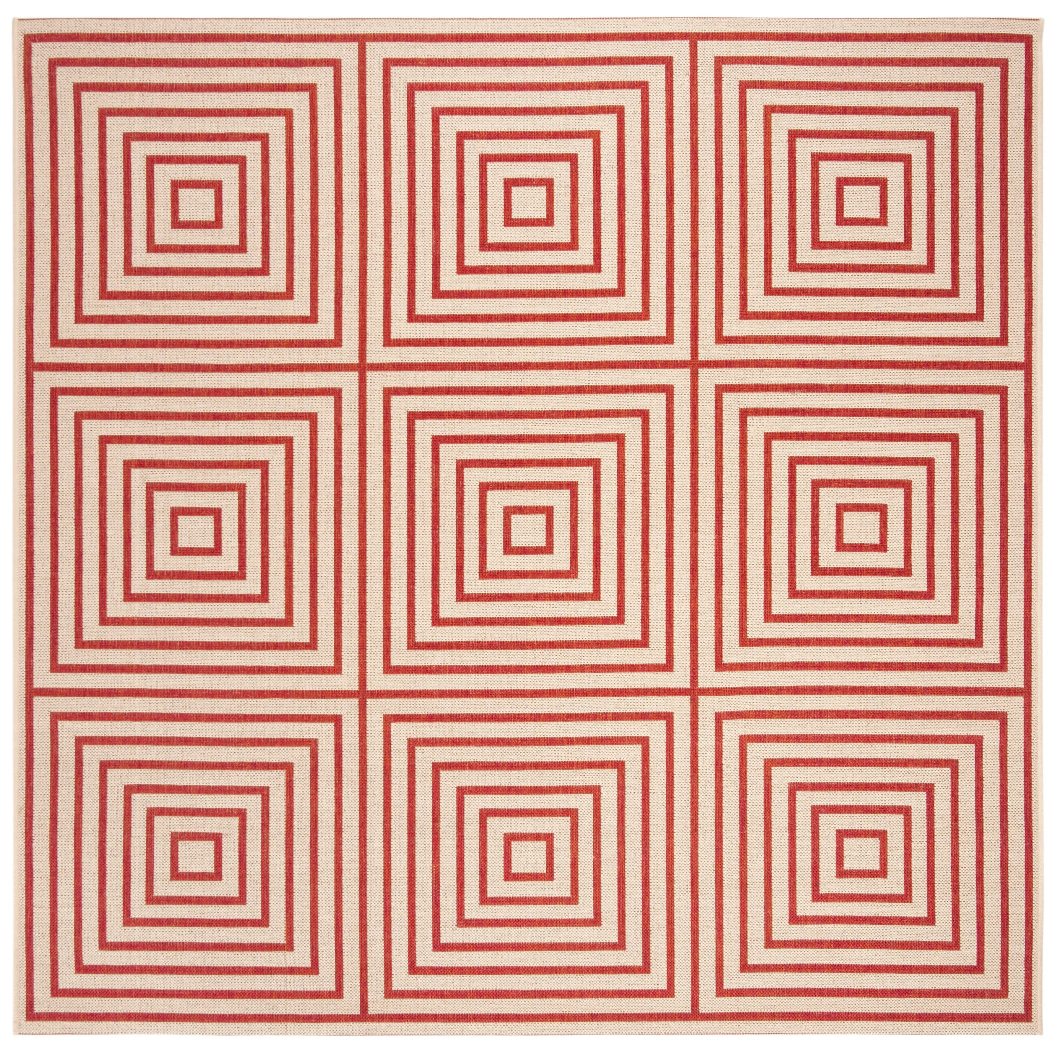 SAFAVIEH Linden Loris Indoor/ Outdoor Waterproof Patio Backyard Rug
