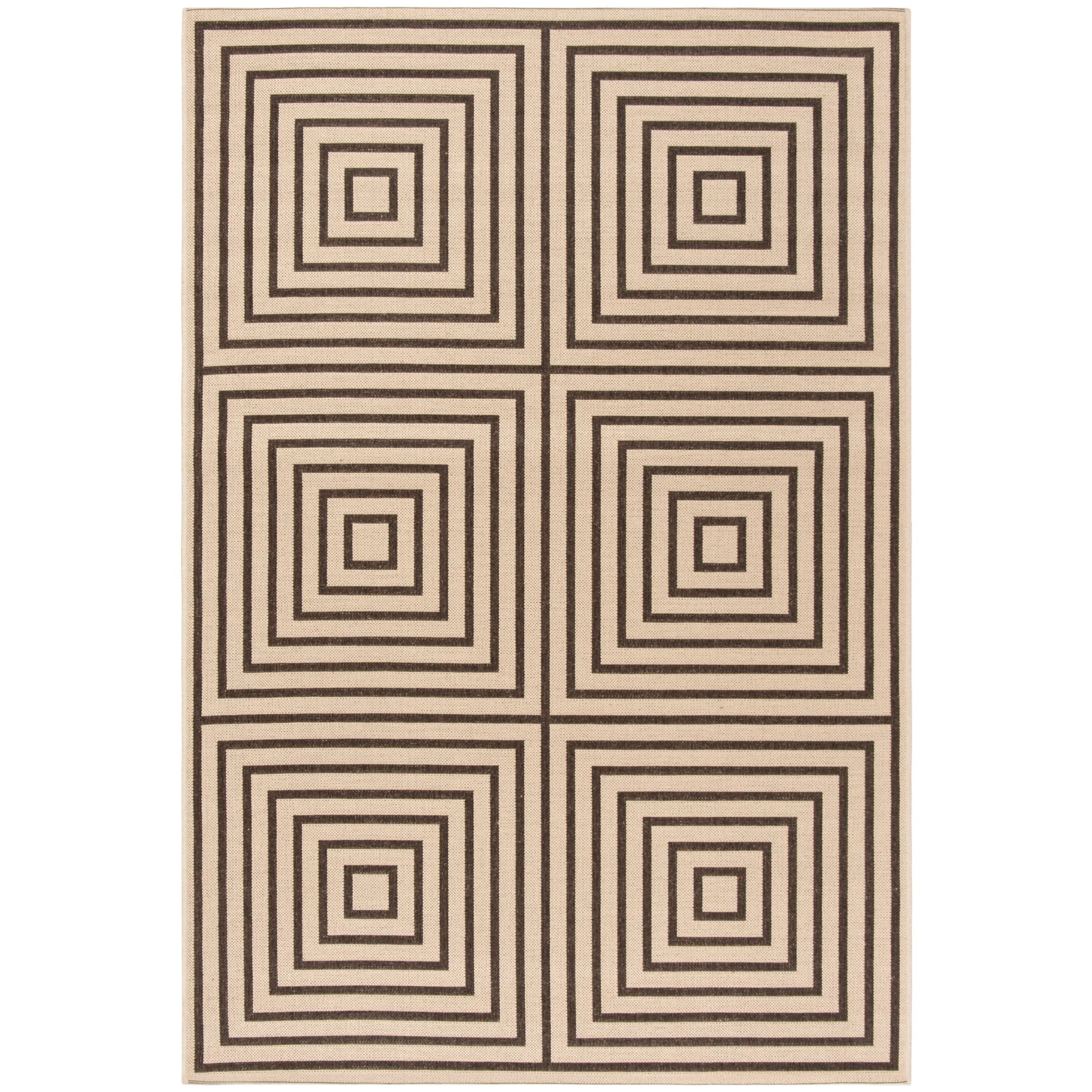 SAFAVIEH Linden Loris Indoor/ Outdoor Waterproof Patio Backyard Rug