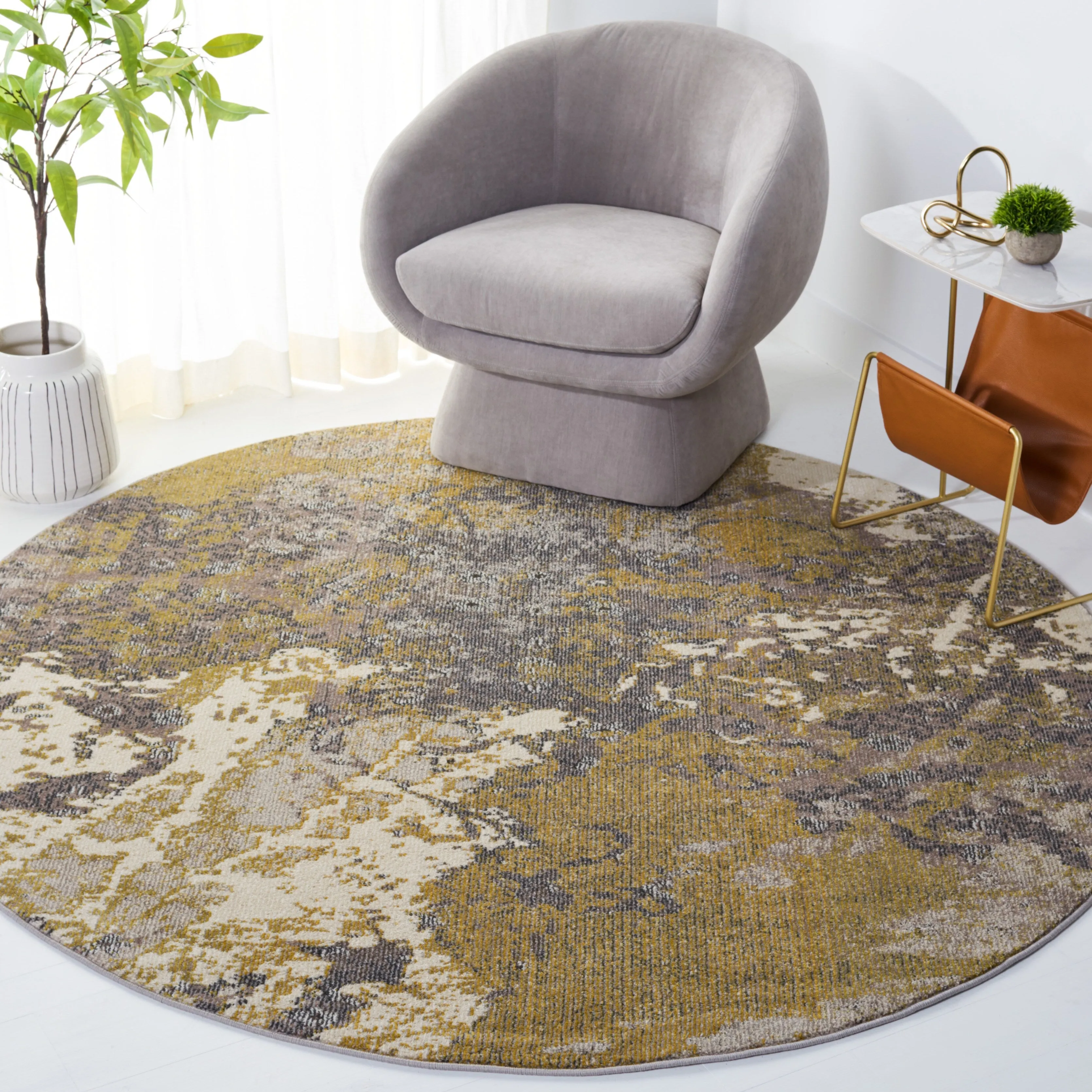 SAFAVIEH Monaco Yuha Modern Abstract Rug