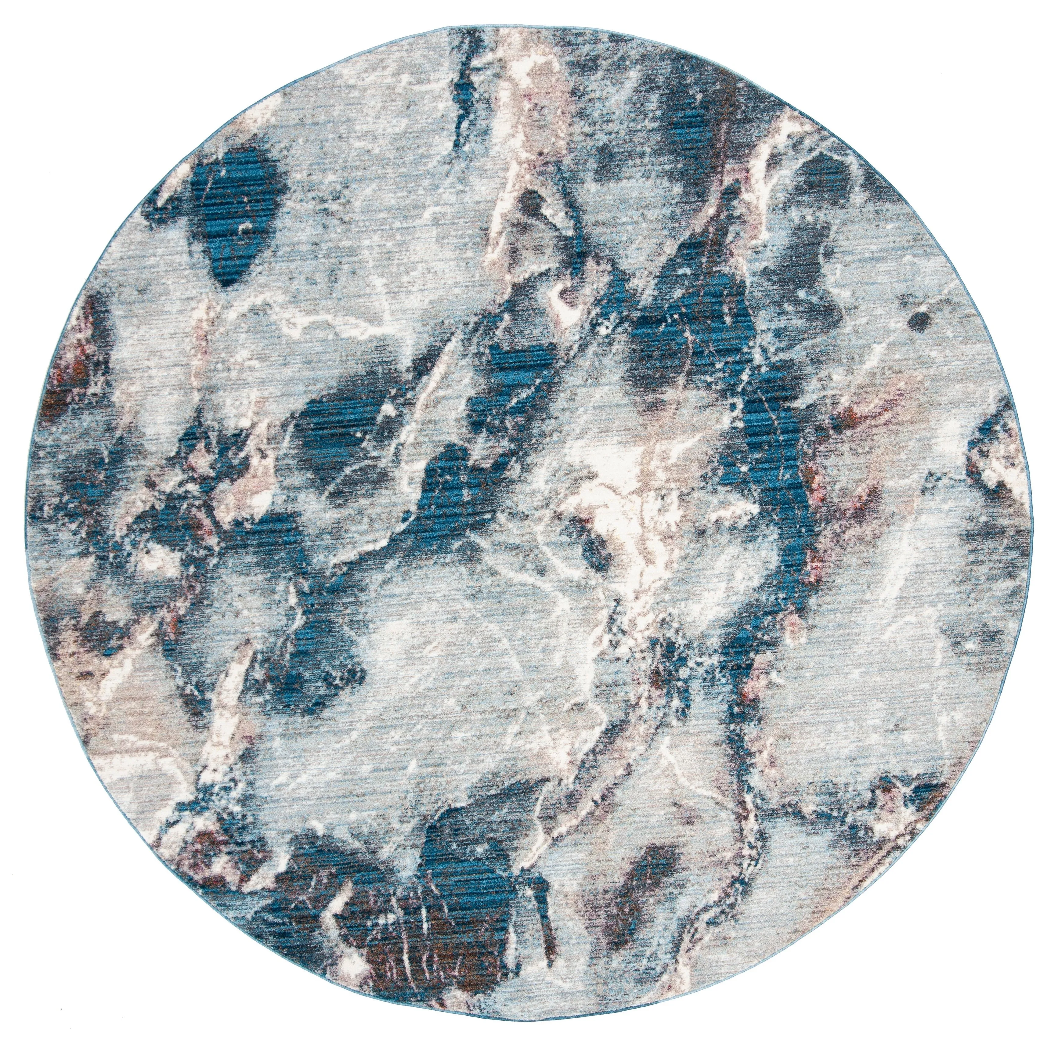 SAFAVIEH Monray Irine Modern Abstract Polyester Rug
