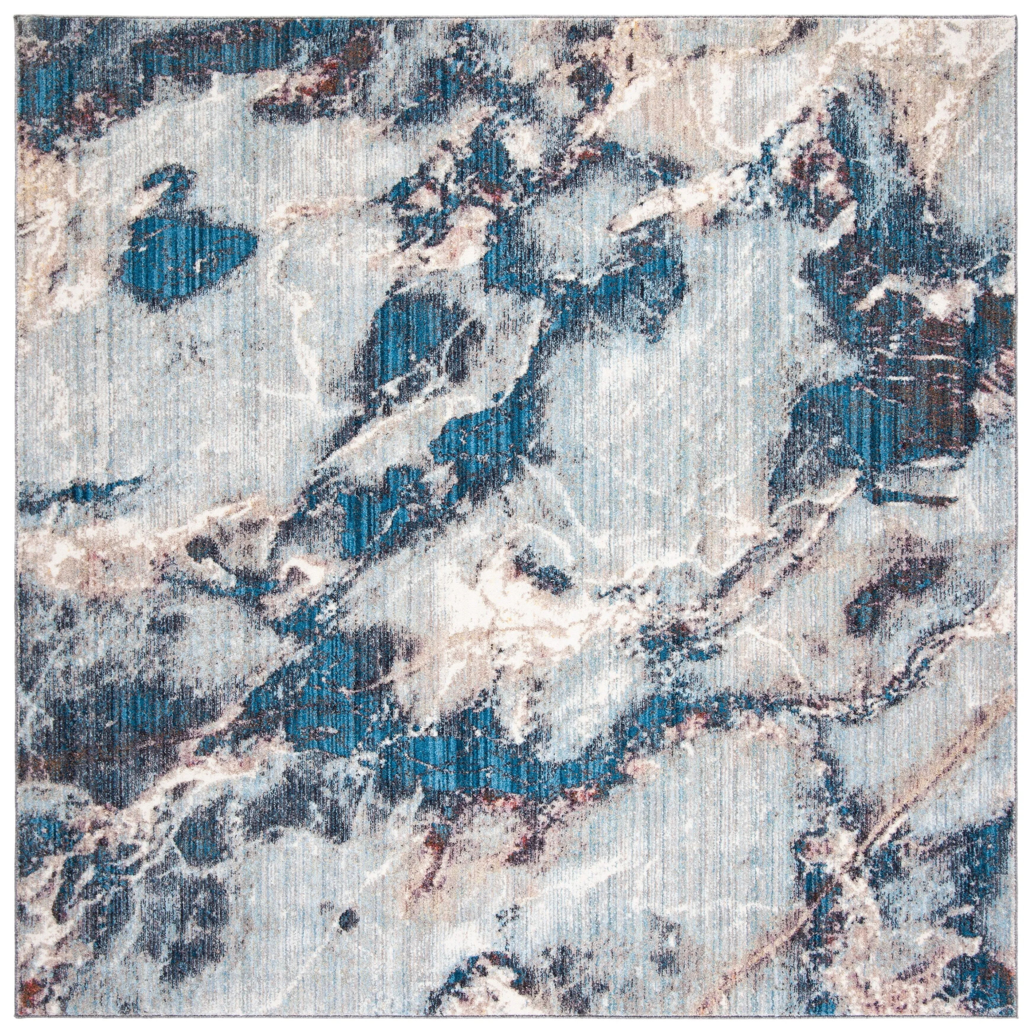SAFAVIEH Monray Irine Modern Abstract Polyester Rug
