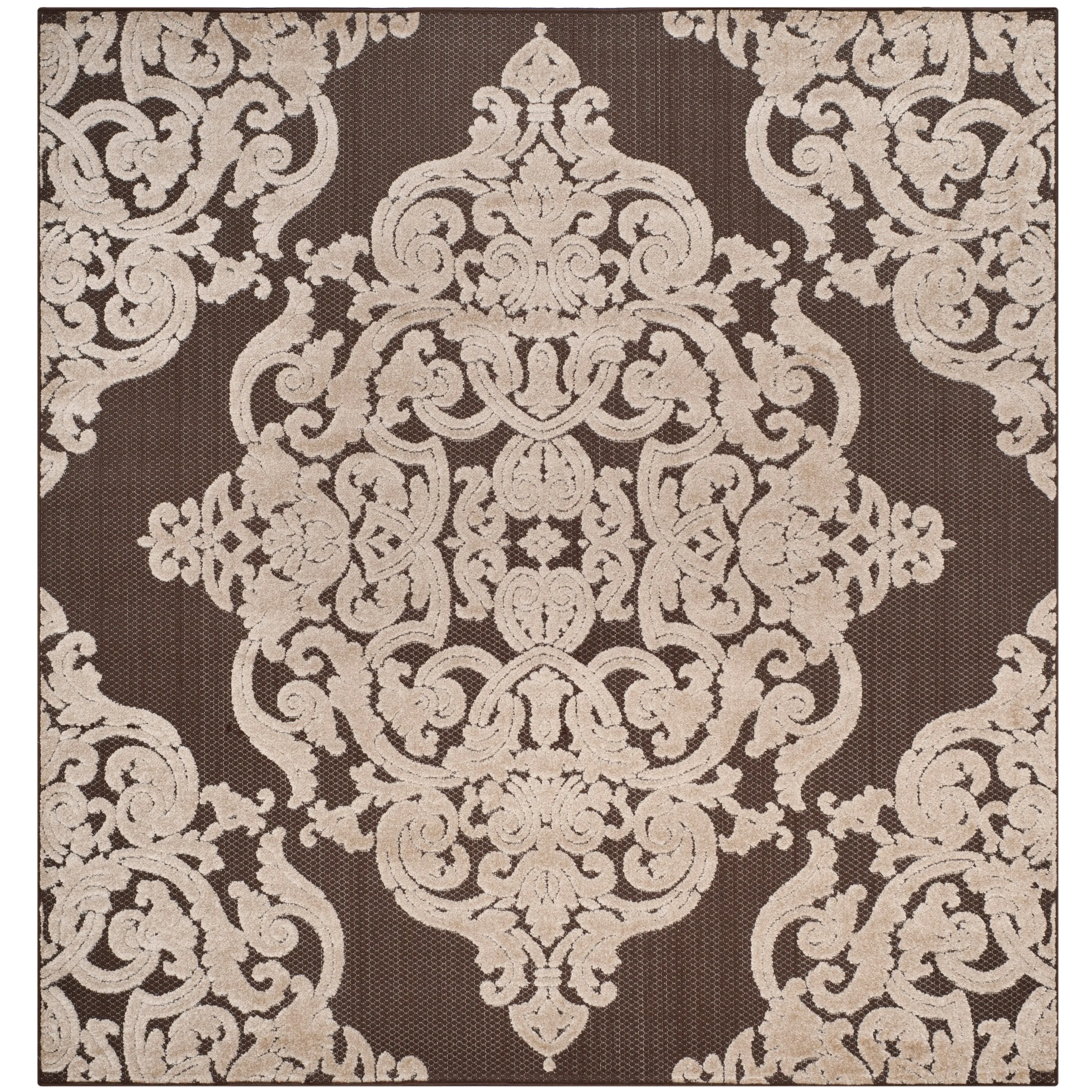 SAFAVIEH Monroe Theola Modern Indoor/ Outdoor Waterproof Rug