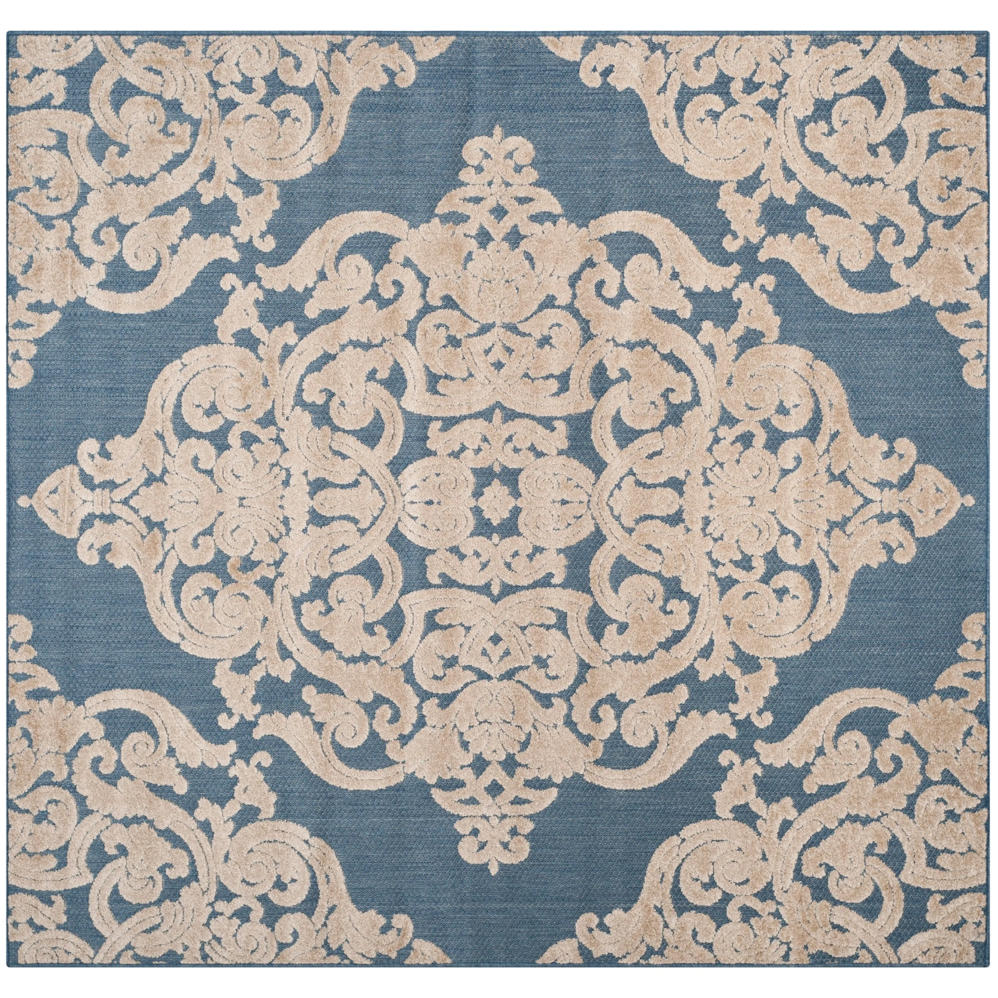 SAFAVIEH Monroe Theola Modern Indoor/ Outdoor Waterproof Rug