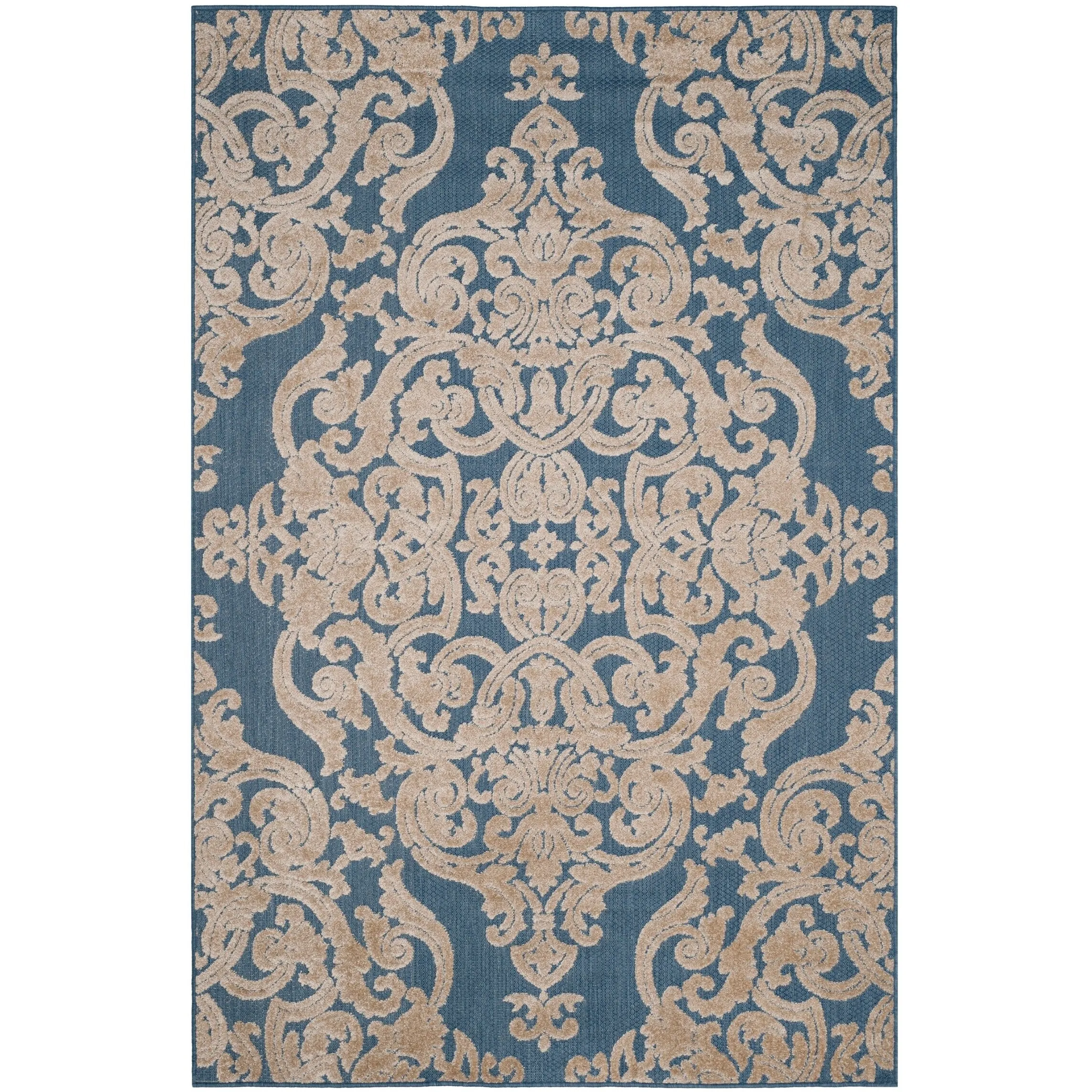 SAFAVIEH Monroe Theola Modern Indoor/ Outdoor Waterproof Rug