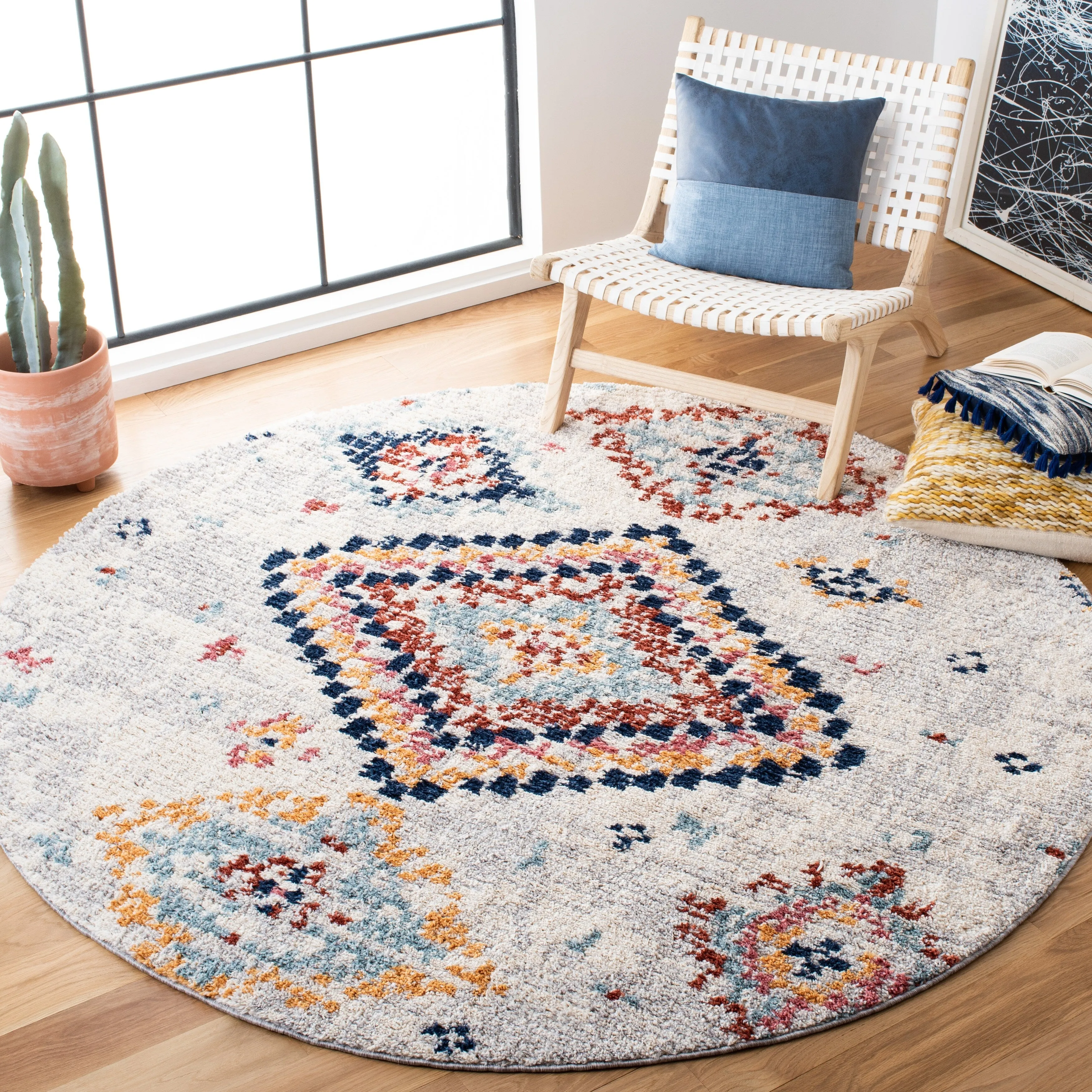 SAFAVIEH Morocco Boho Manila Tribal Rug