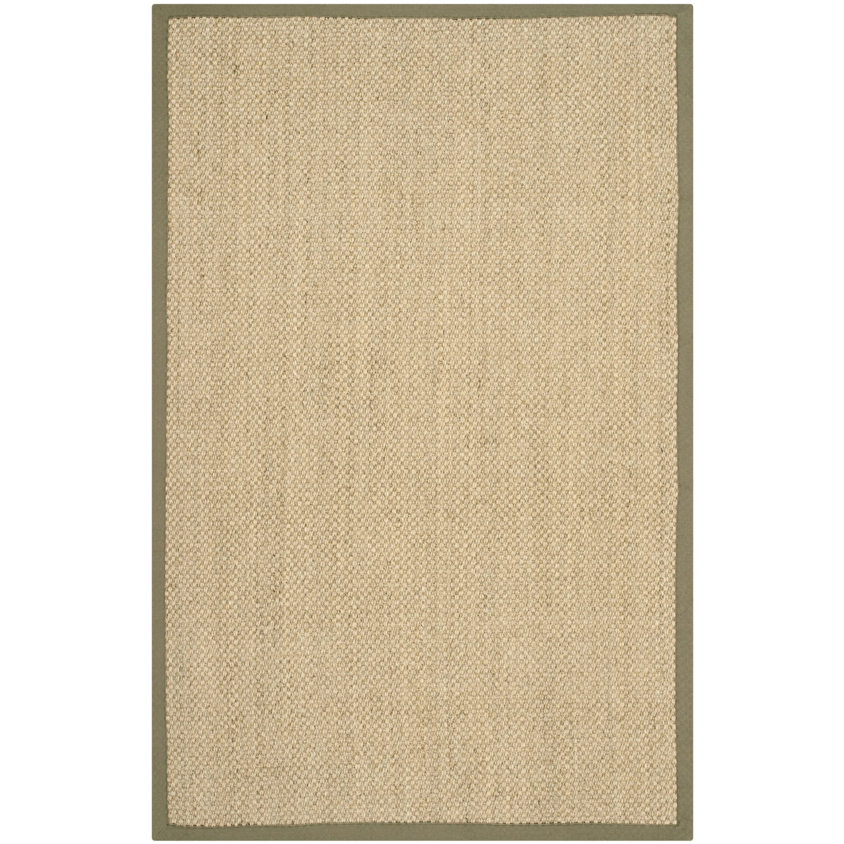 SAFAVIEH Natural Fiber Elmyra Sisal Border Rug