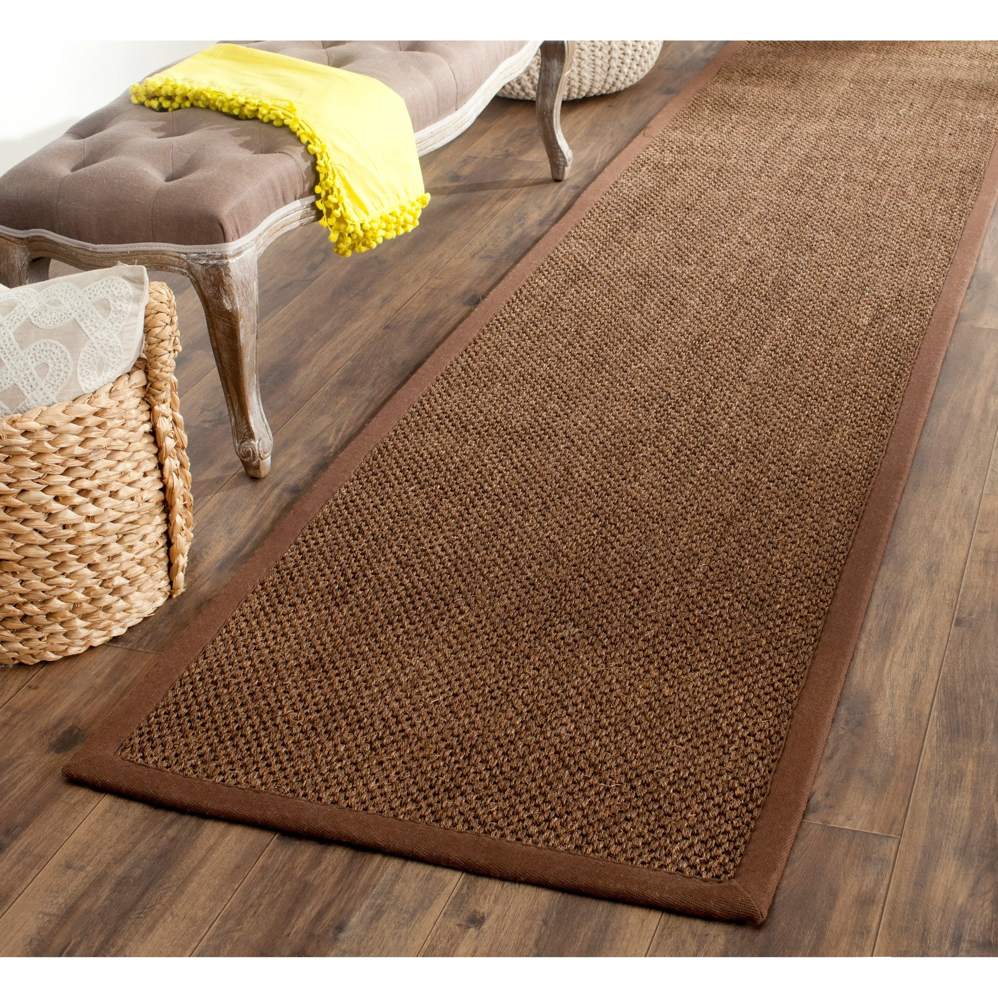 SAFAVIEH Natural Fiber Elmyra Sisal Border Rug