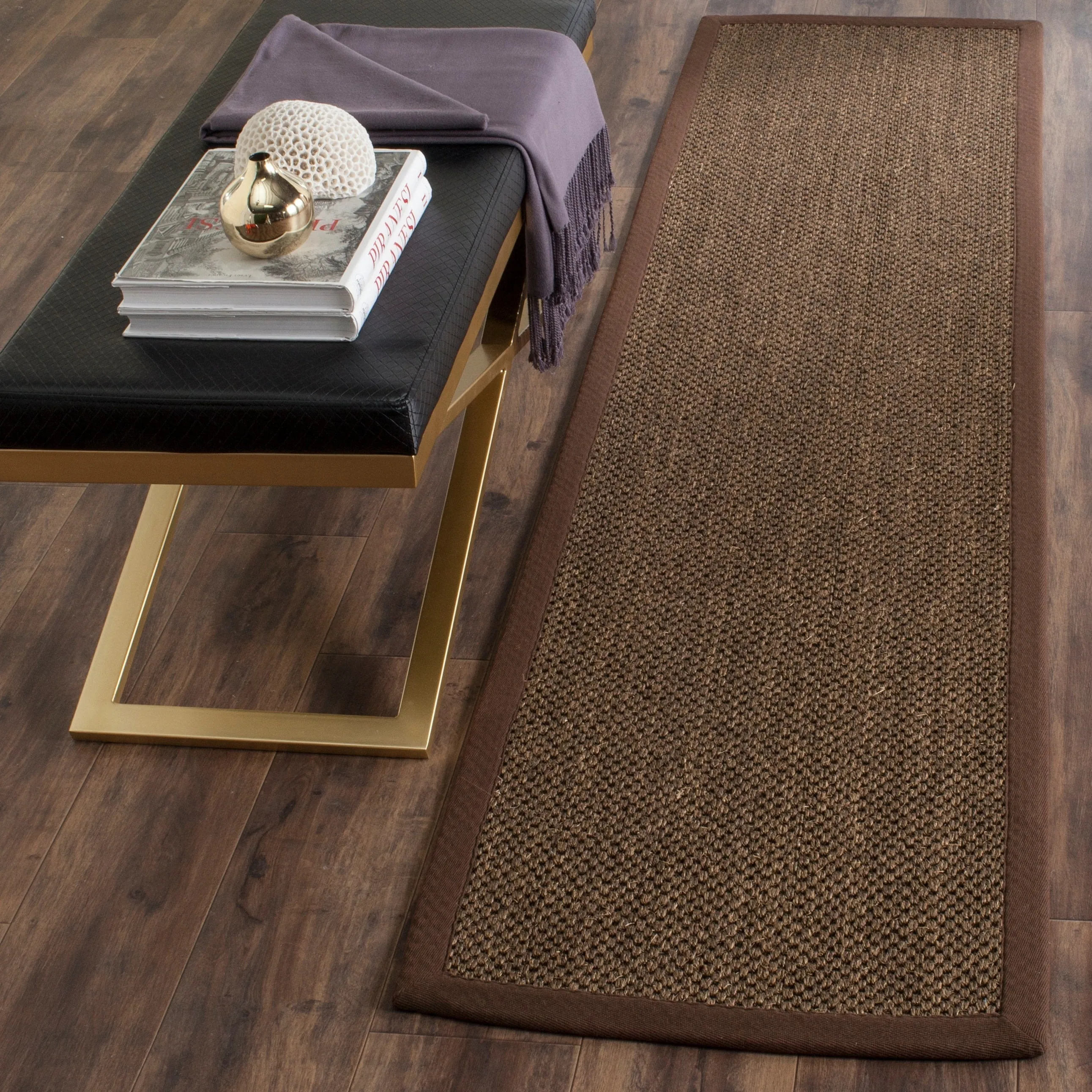 SAFAVIEH Natural Fiber Elmyra Sisal Border Rug