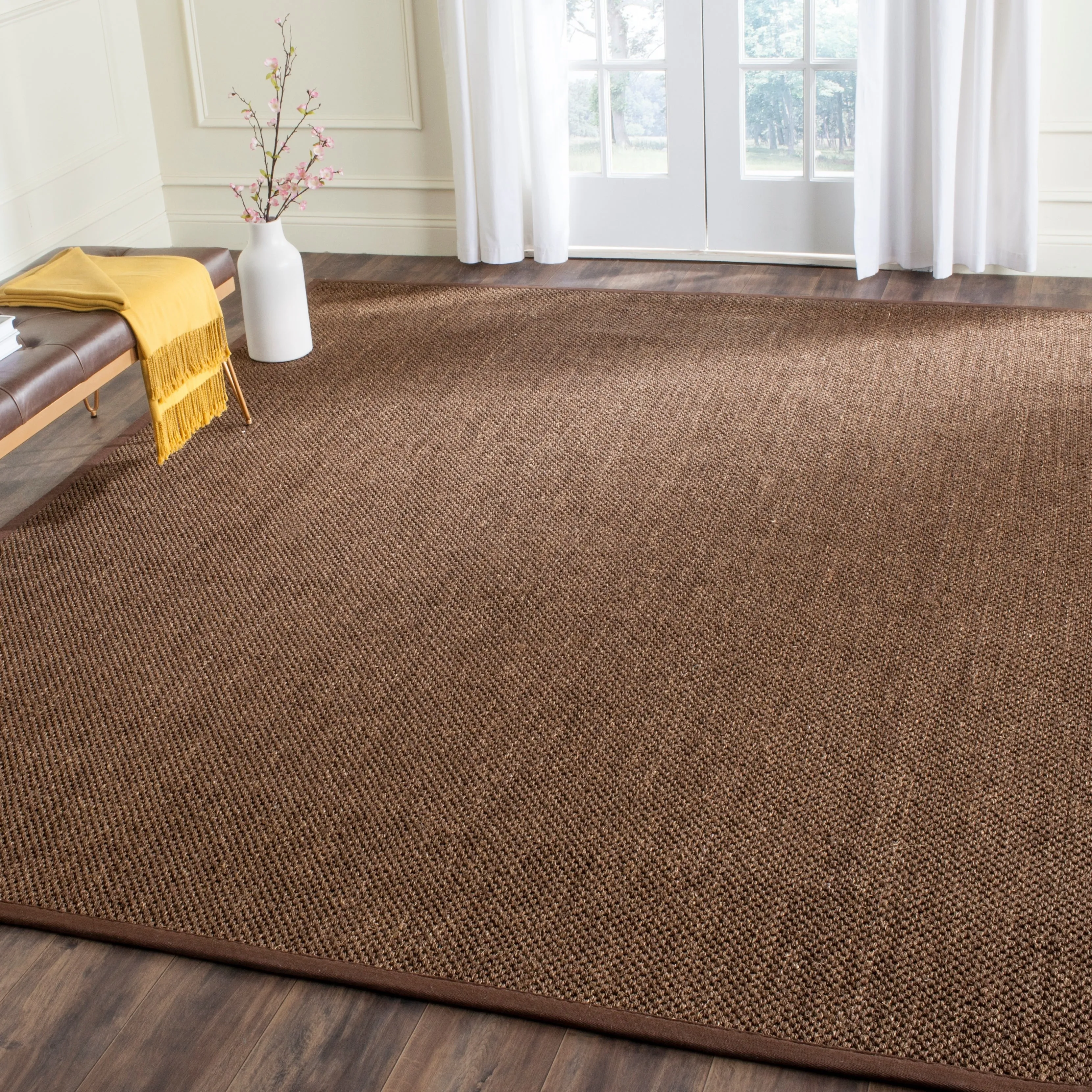 SAFAVIEH Natural Fiber Elmyra Sisal Border Rug