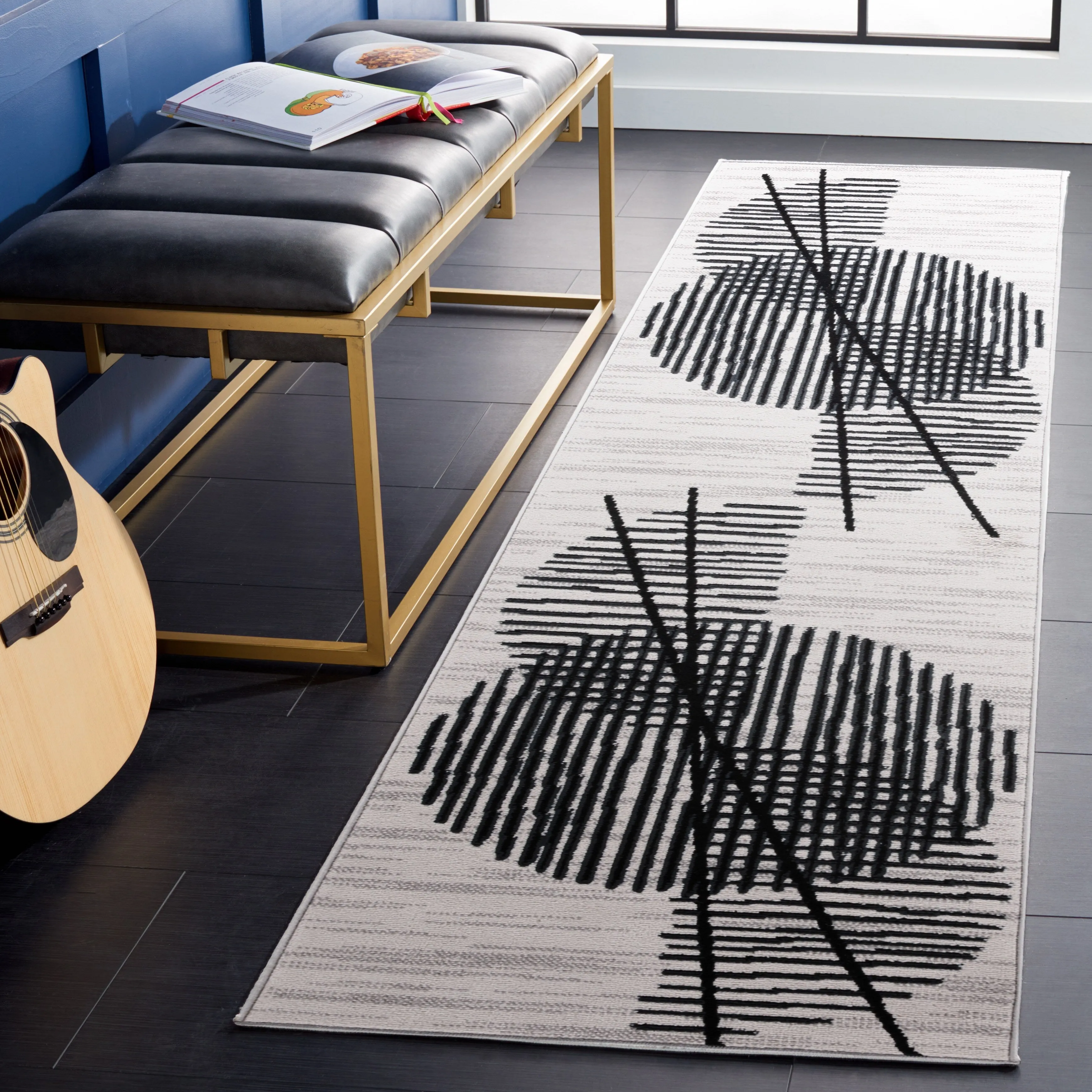 SAFAVIEH Odyssey Lisianne Mid-Century Modern Rug