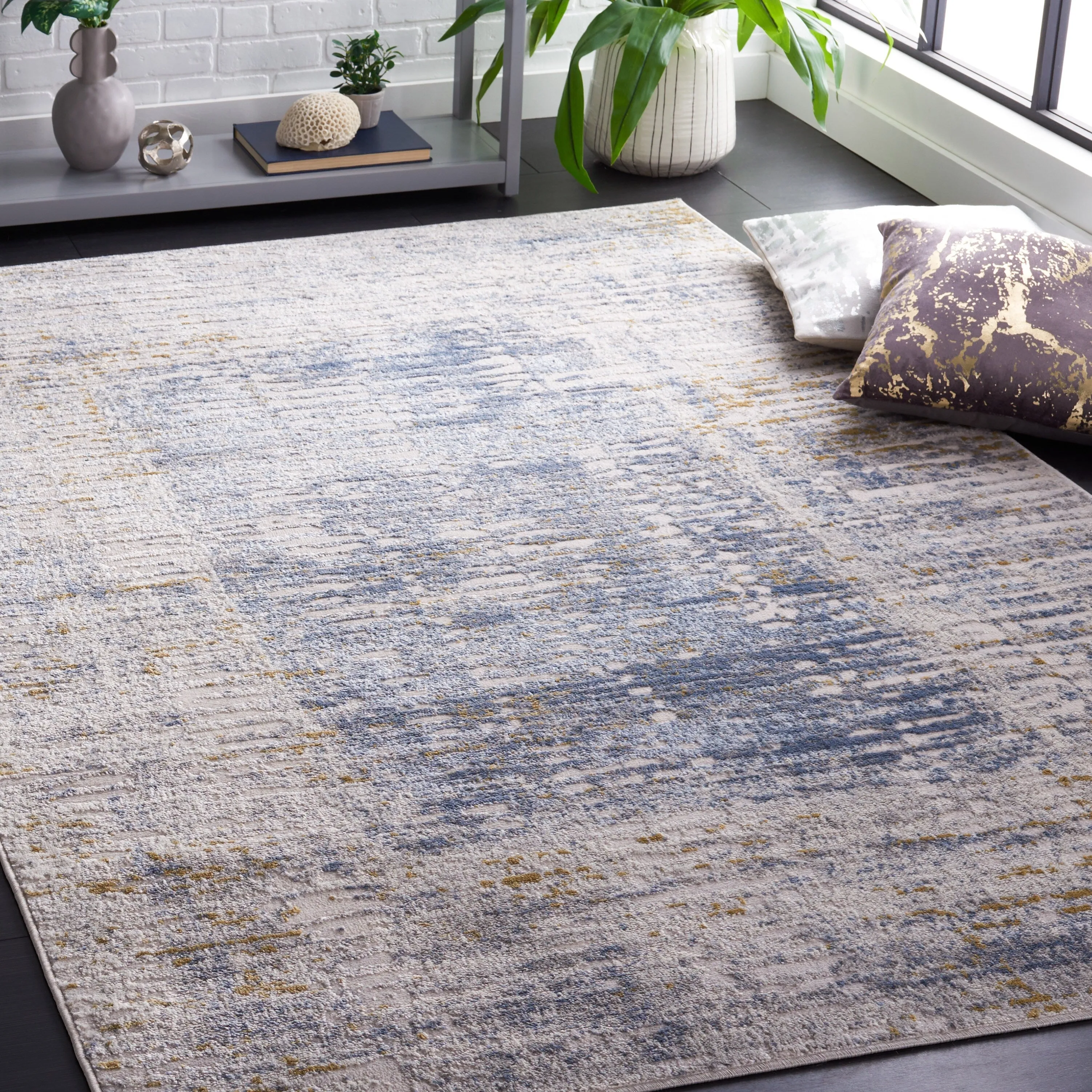 SAFAVIEH Palma Deetta Modern Abstract Rug