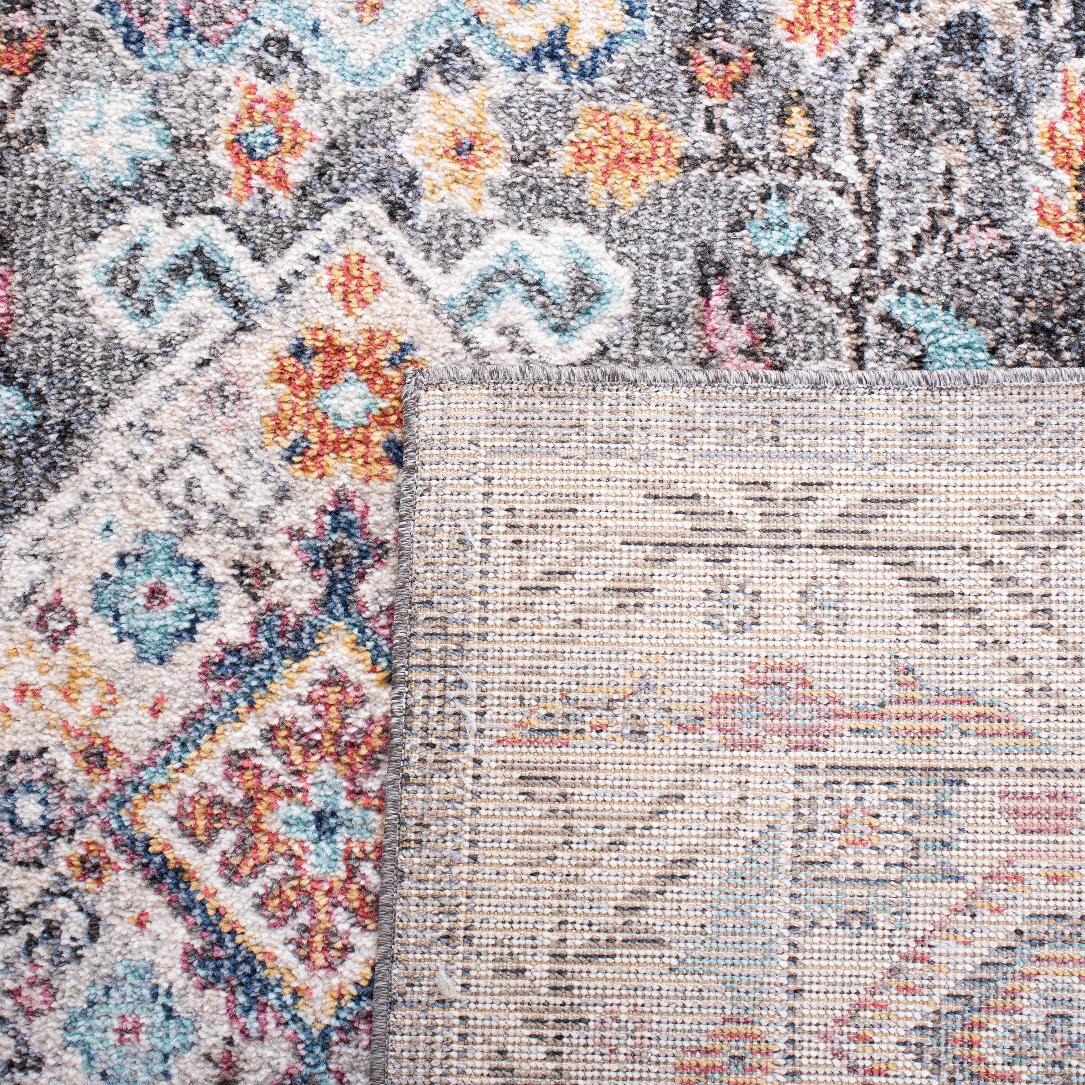 SAFAVIEH Phoenix Pennie Medallion Distressed Rug