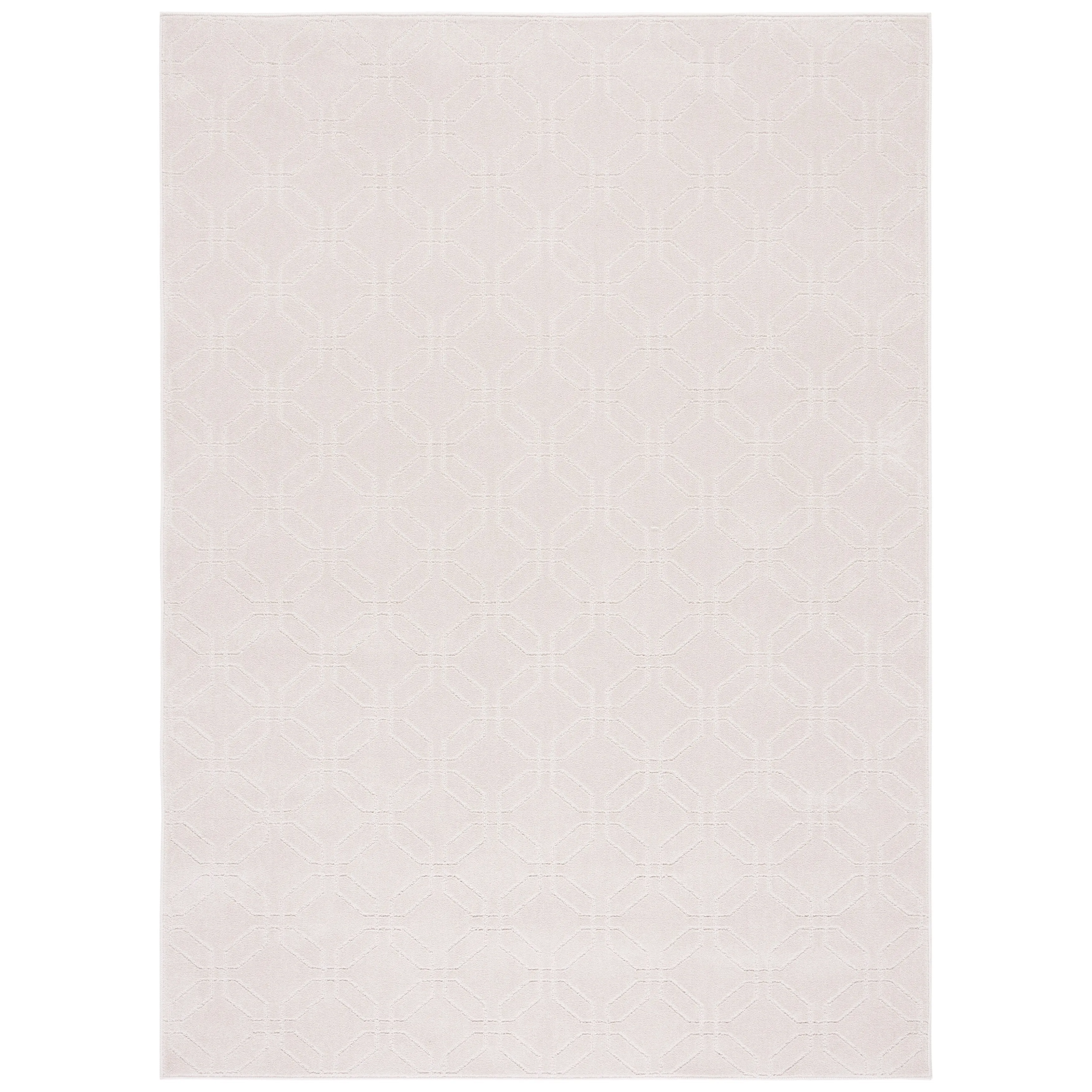 SAFAVIEH Plain and Solid Chestina Geometric Rug