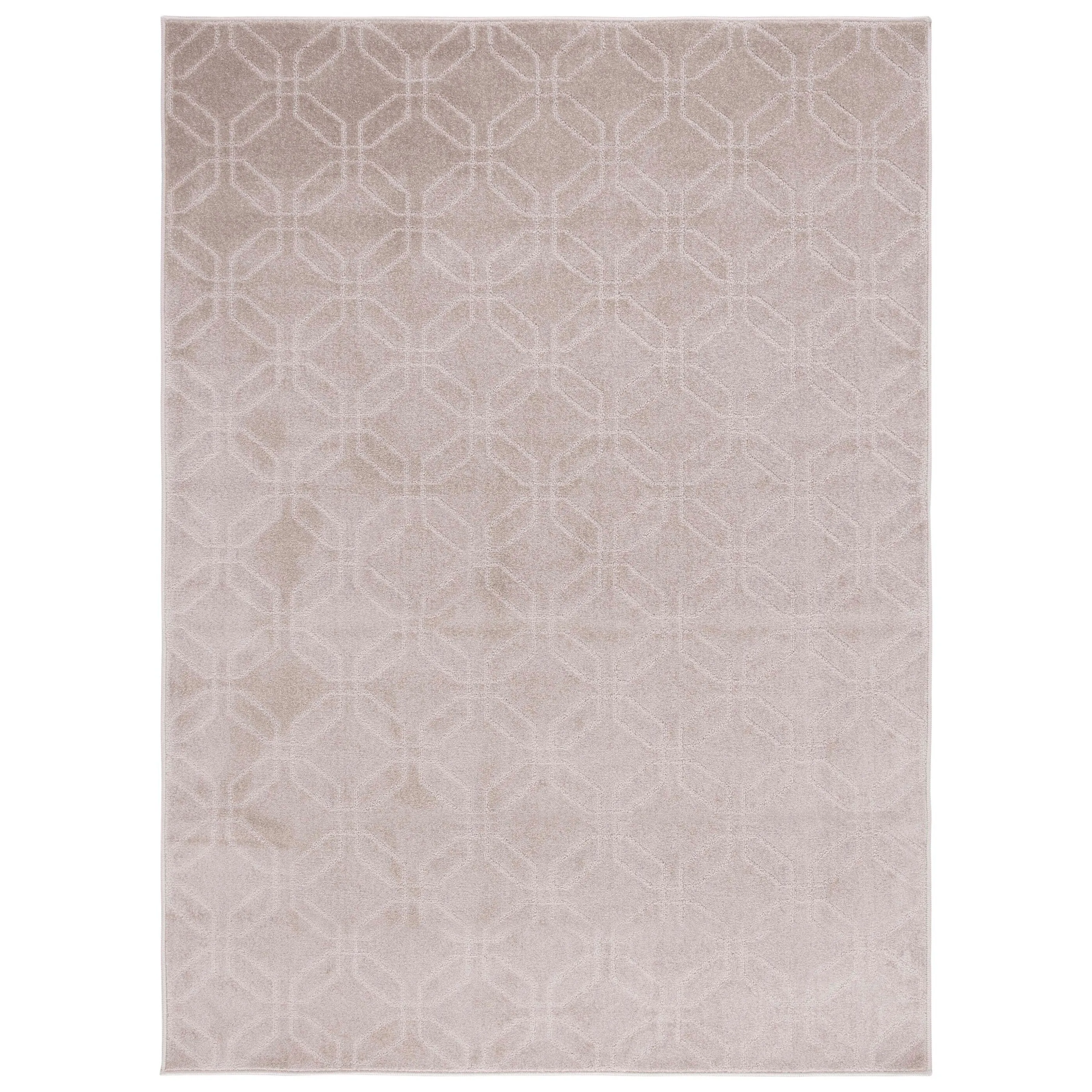 SAFAVIEH Plain and Solid Chestina Geometric Rug
