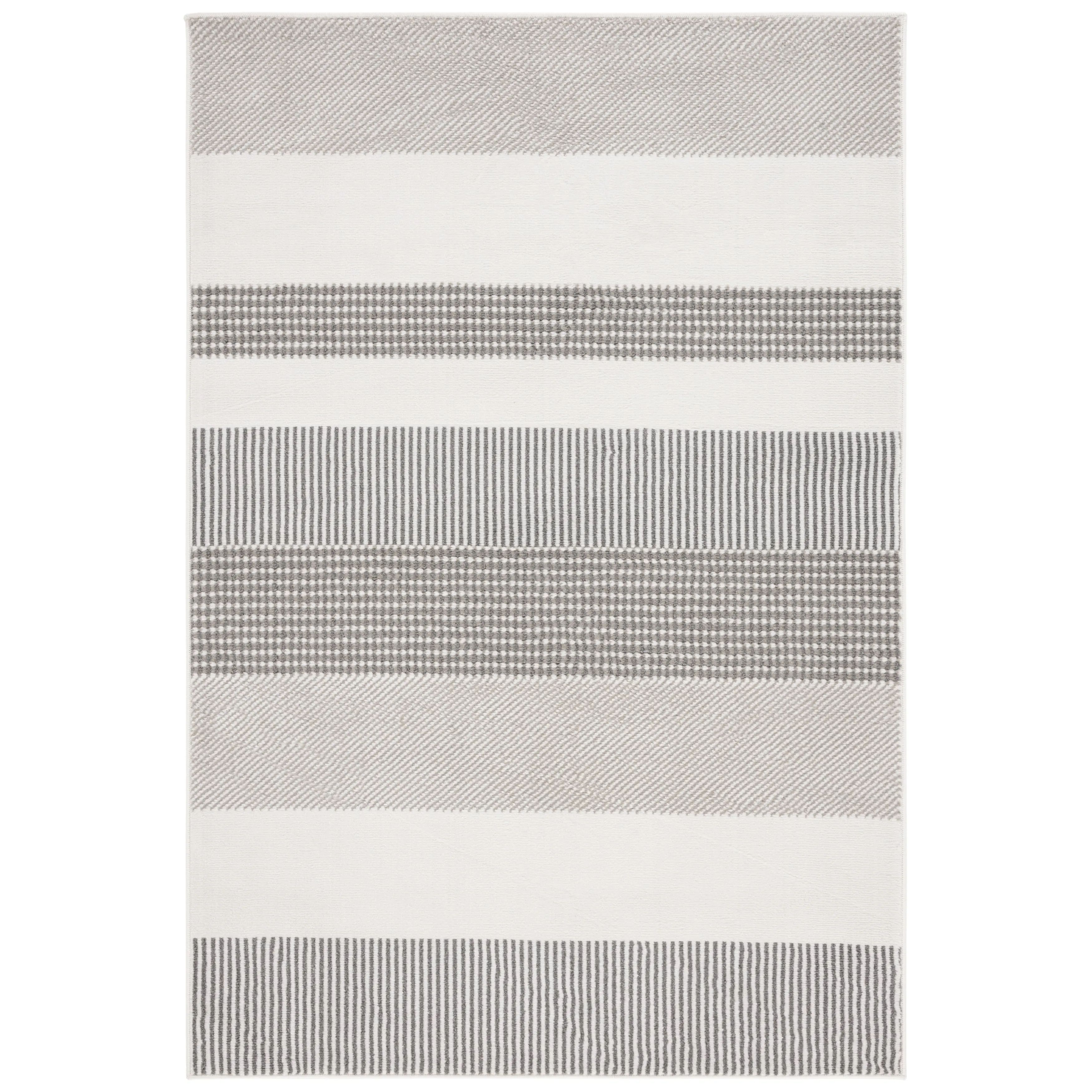 SAFAVIEH Pyramid Nanie Modern Stripe Rug