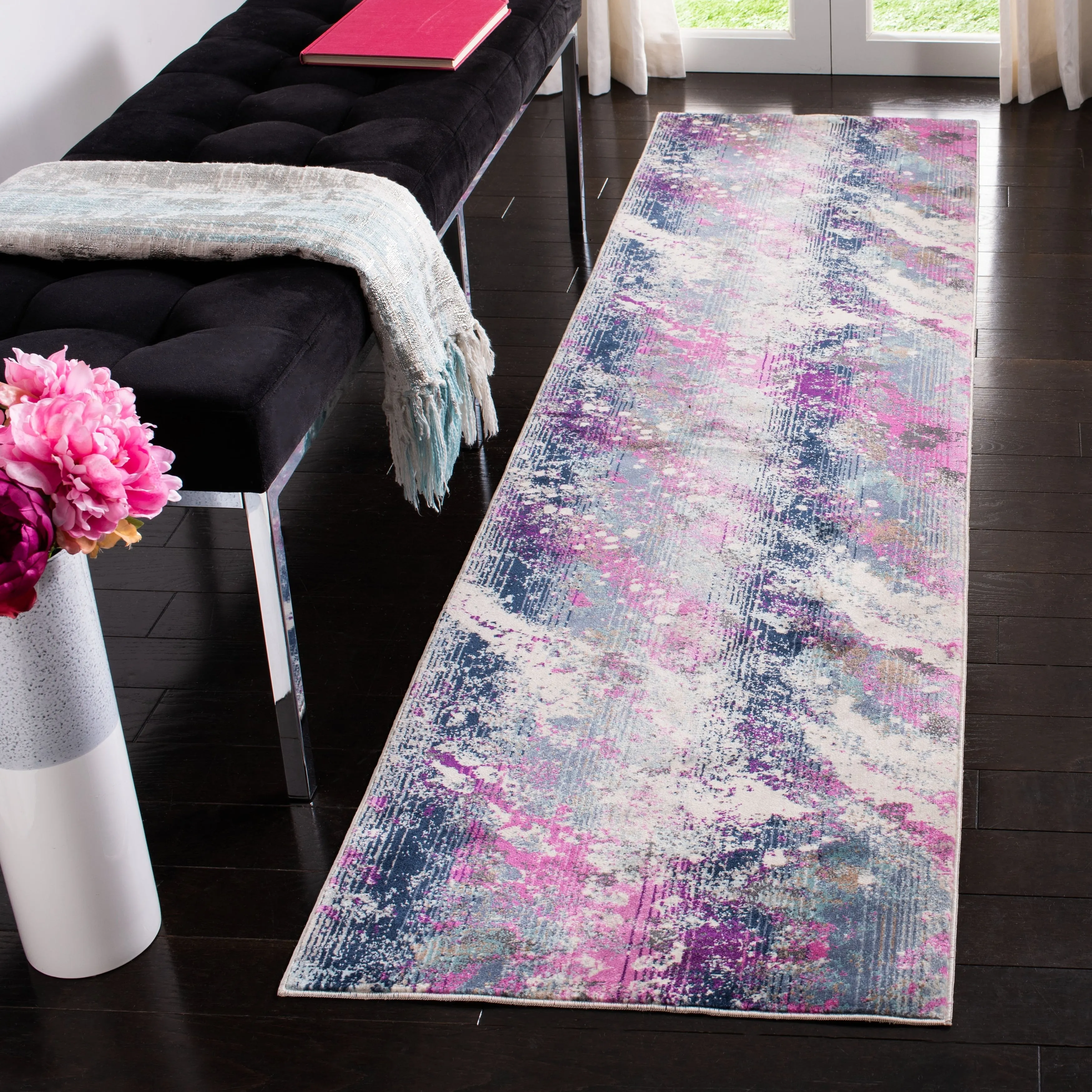 SAFAVIEH Radiance Nileema Modern Abstract Rug