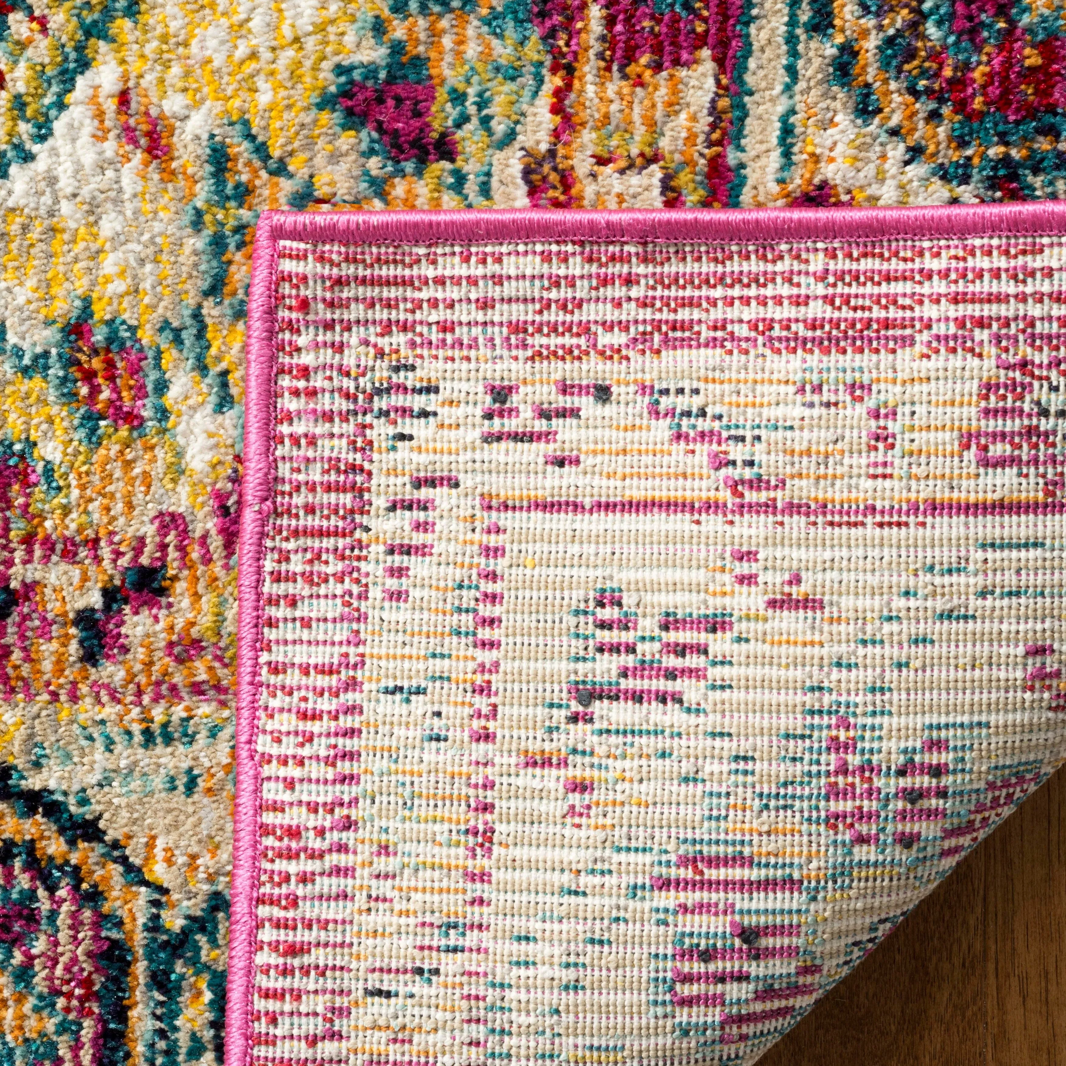 SAFAVIEH Savannah Doris Boho Oriental Polyester Medallion Rug