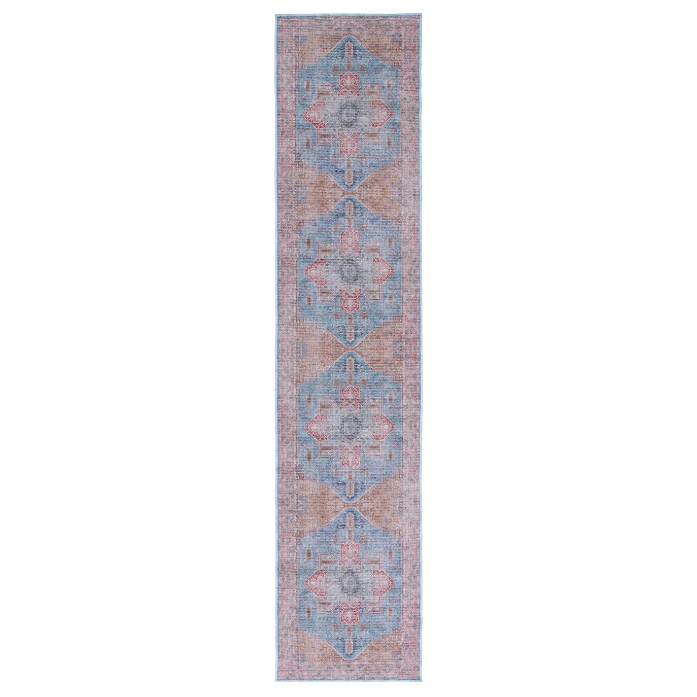 SAFAVIEH Serapi Machine Washable Yumika Medallion Mena Rug