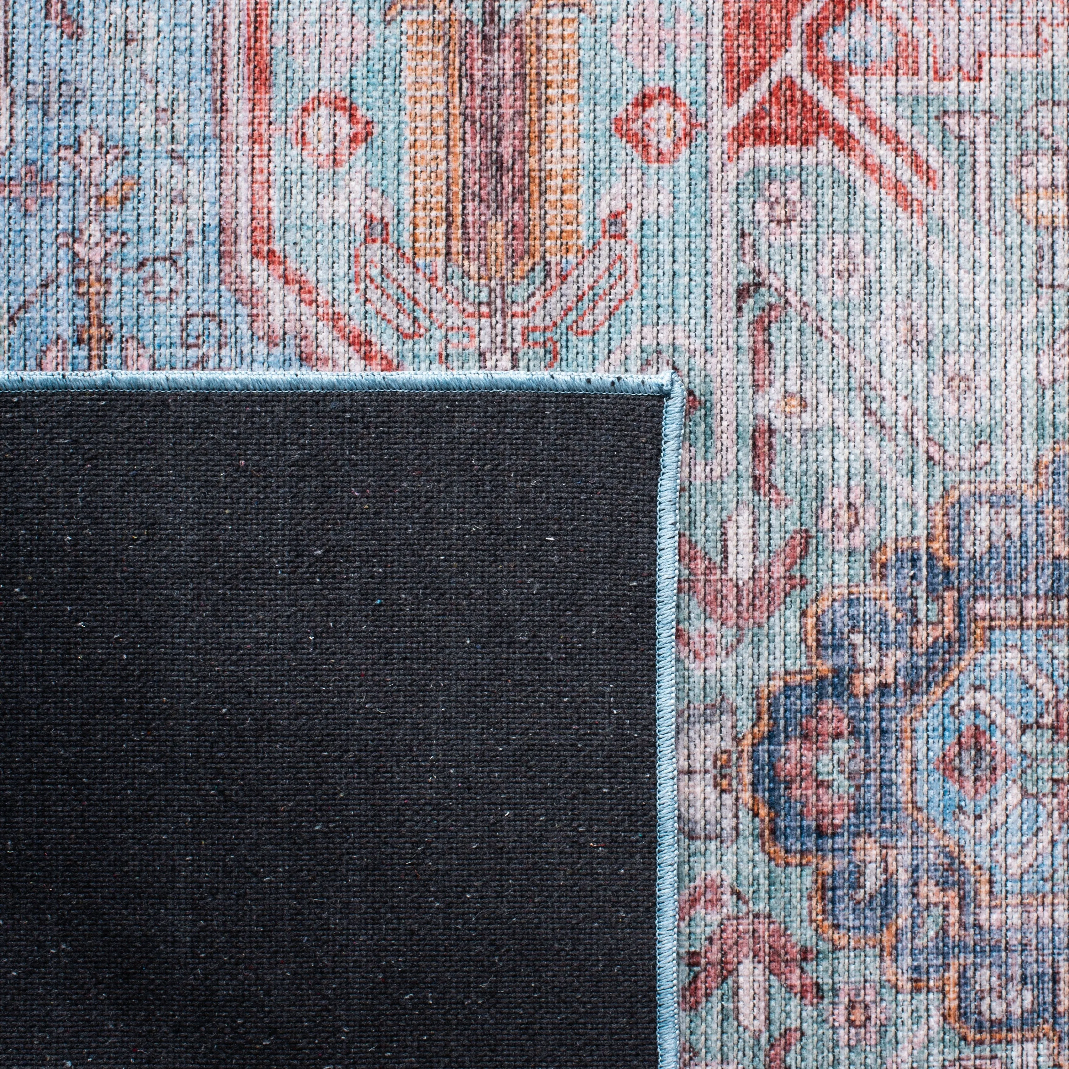 SAFAVIEH Serapi Machine Washable Yumika Medallion Mena Rug