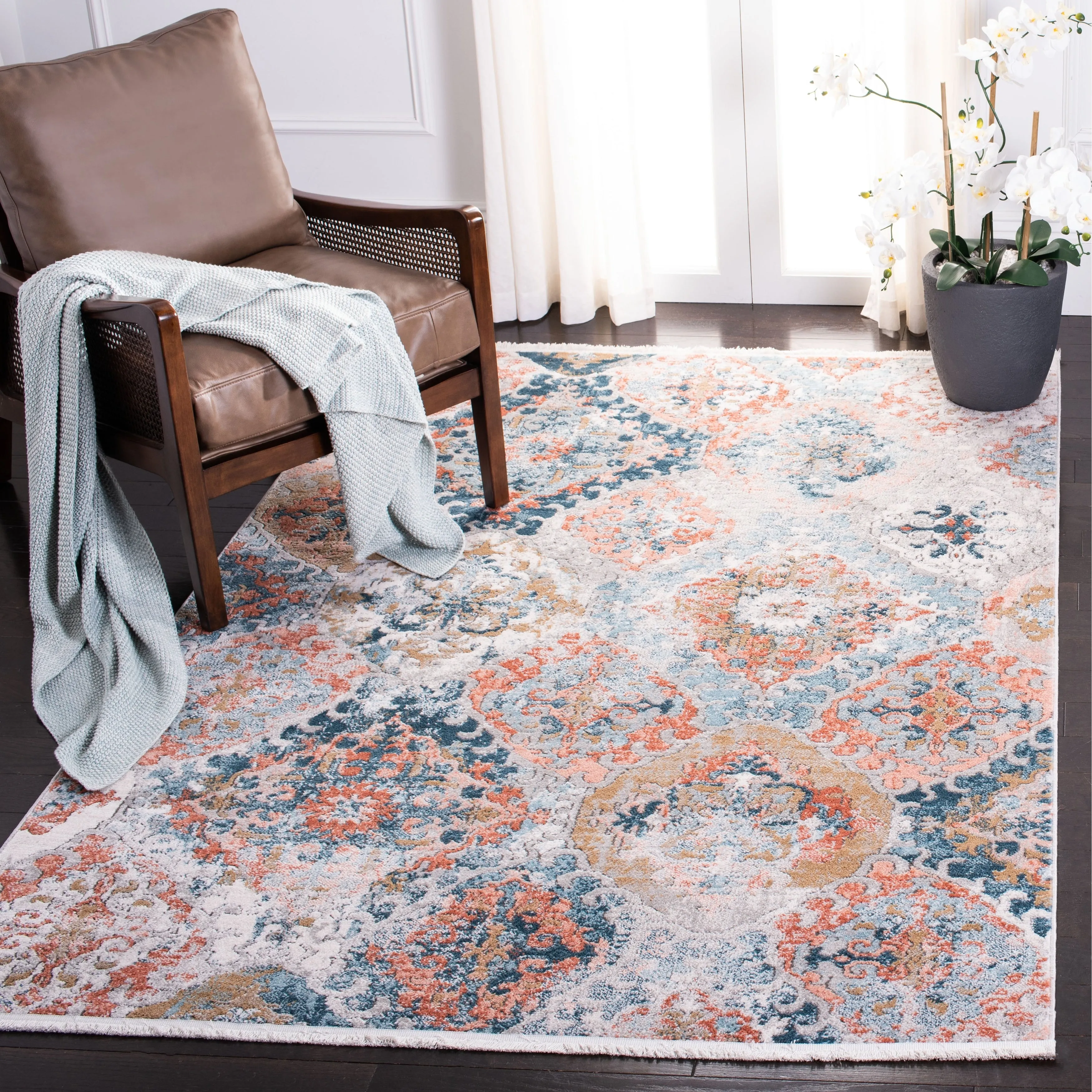 SAFAVIEH Shivan Hessie Boho Rug