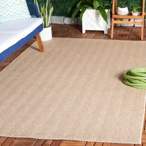 SAFAVIEH Sisal All-Weather Aoife Transitional Indoor/Outdoor Rug